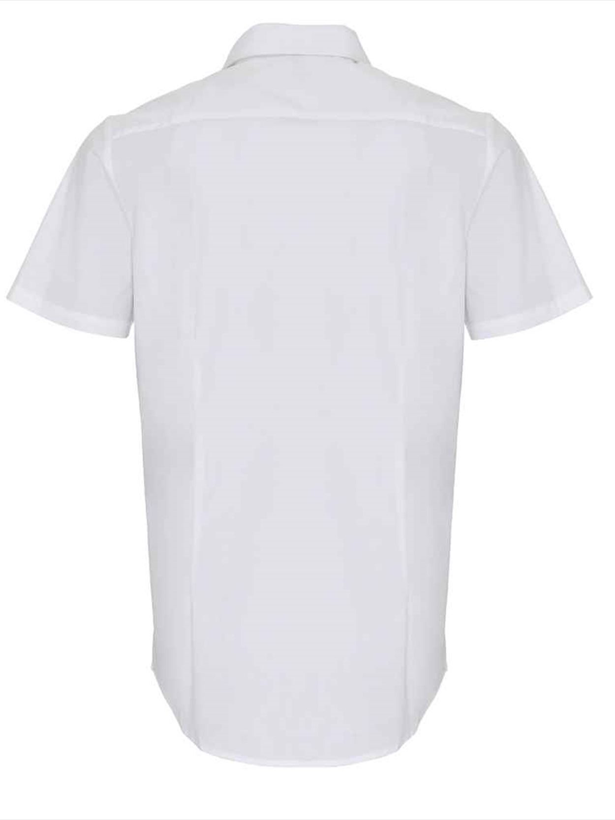 PR246 Premier Short Sleeve Stretch Fit Poplin Shirt Image 2