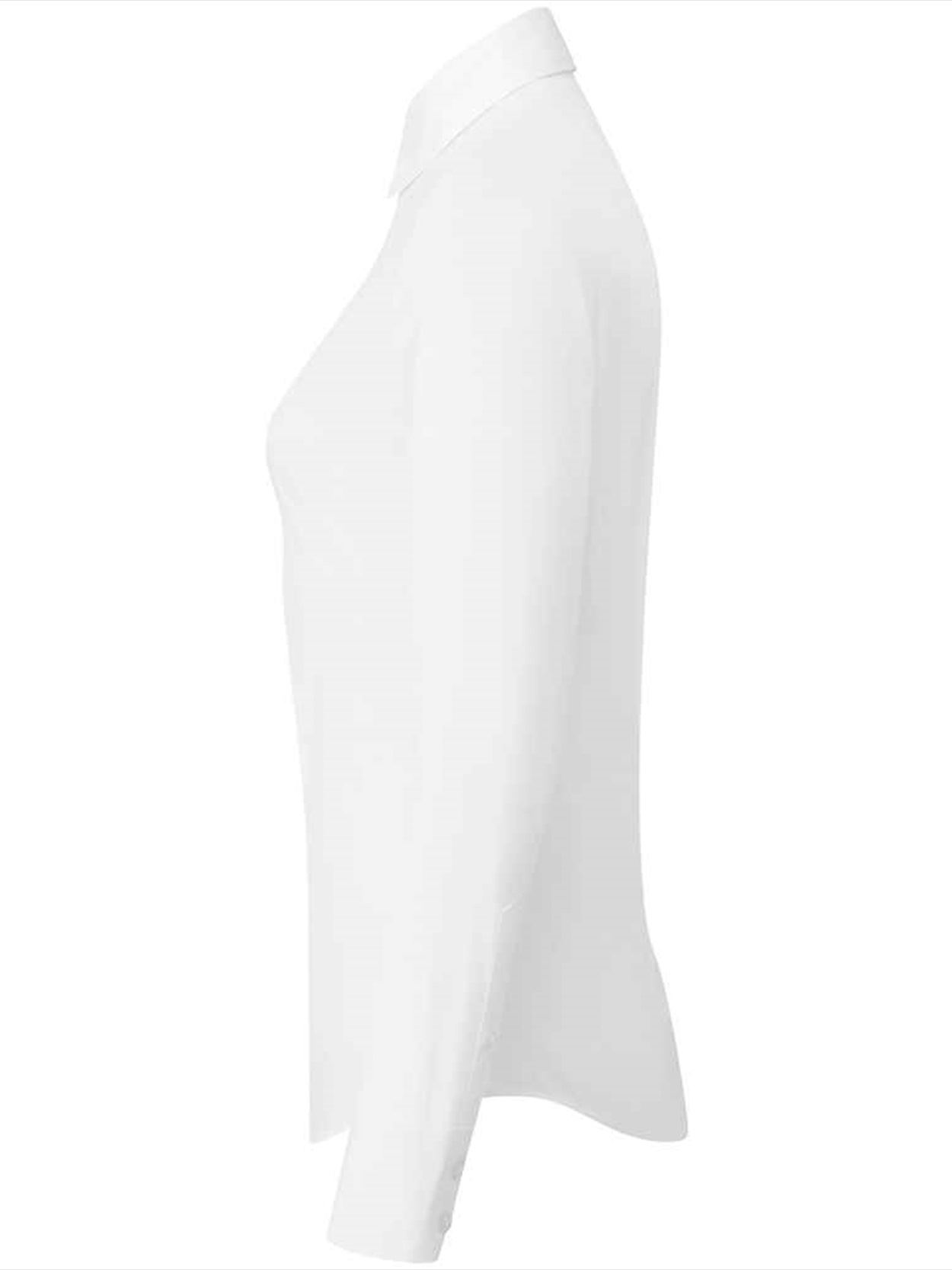 PR303 Premier Ladies Recyclight® Long Sleeve Poplin Shirt Image 4