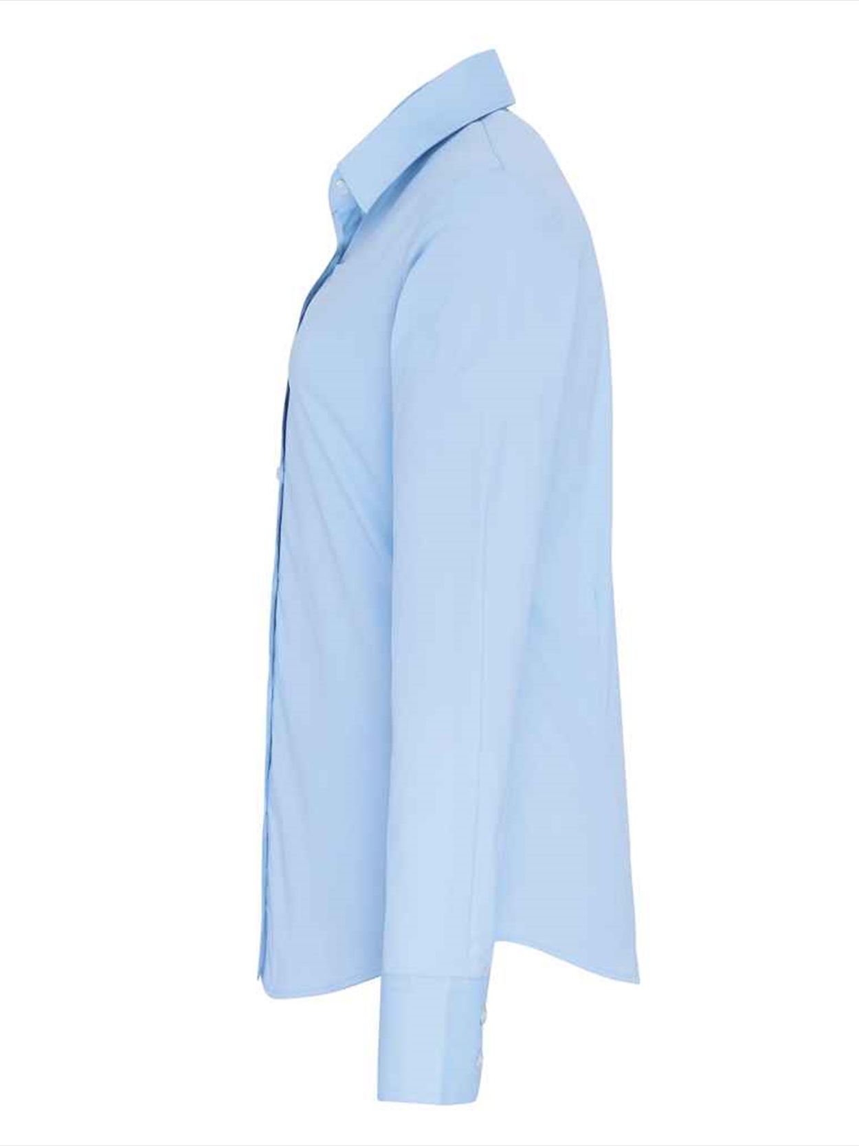 PR344 Premier Ladies Long Sleeve Stretch Fit Poplin Shirt Image 3
