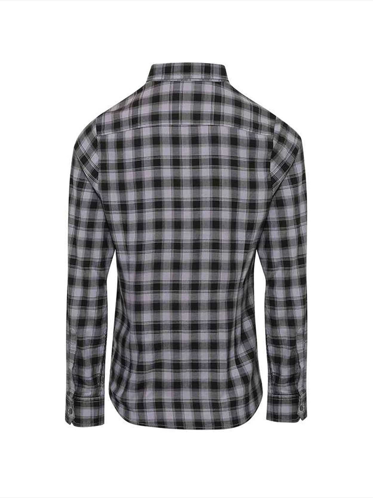 PR350 Premier Ladies Mulligan Check Long Sleeve Shirt Image 2