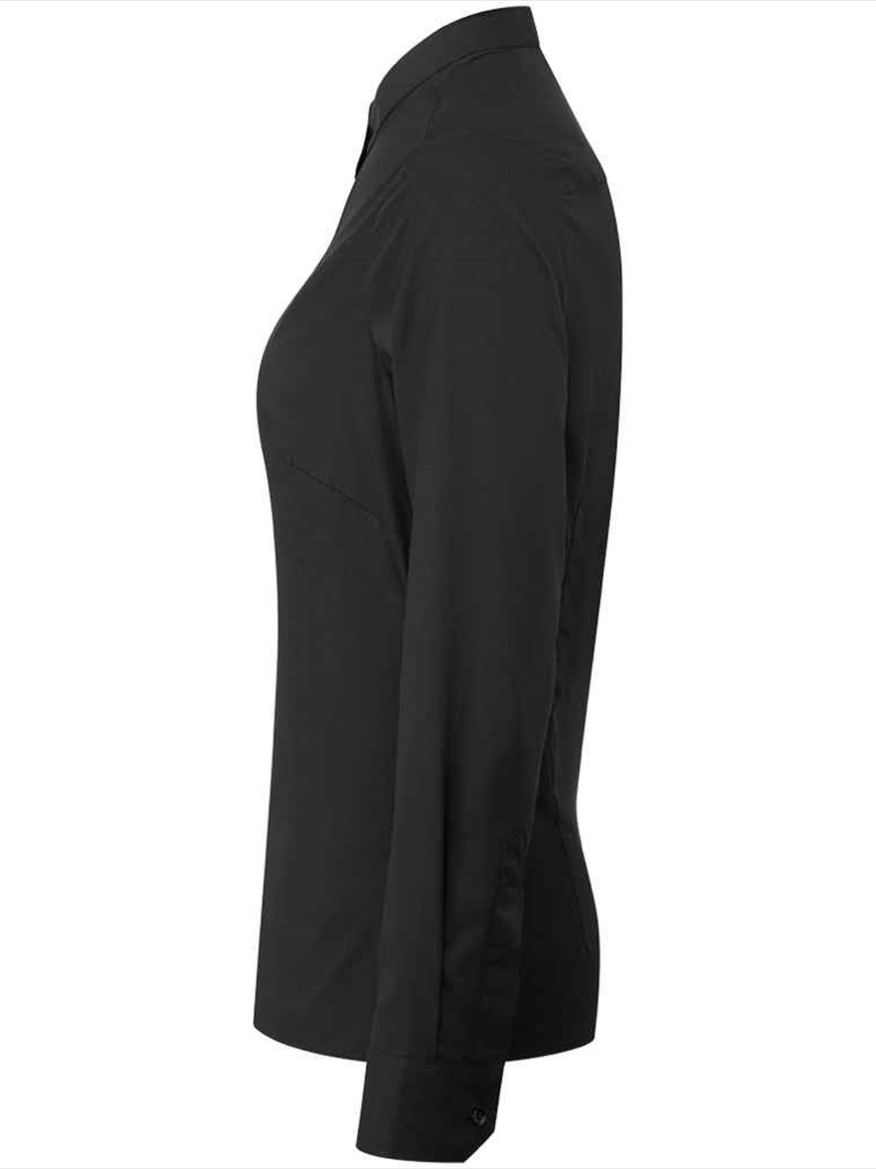 PR358 Premier Ladies Banded Collar Grandad Shirt Image 3