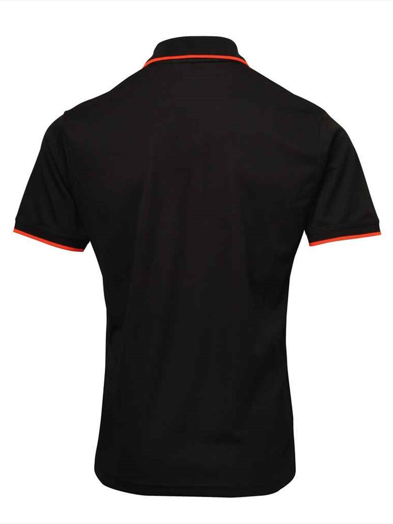 PR618 Premier Contrast Coolchecker® Piqué Polo Shirt Image 2