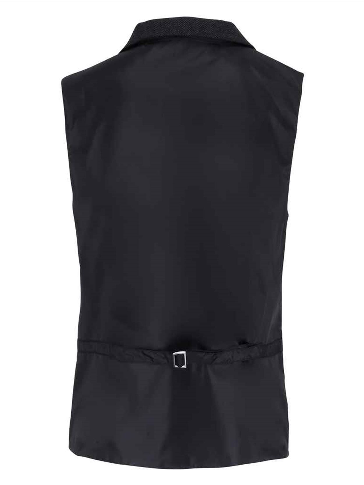 PR625 Premier Herringbone Waistcoat Image 2