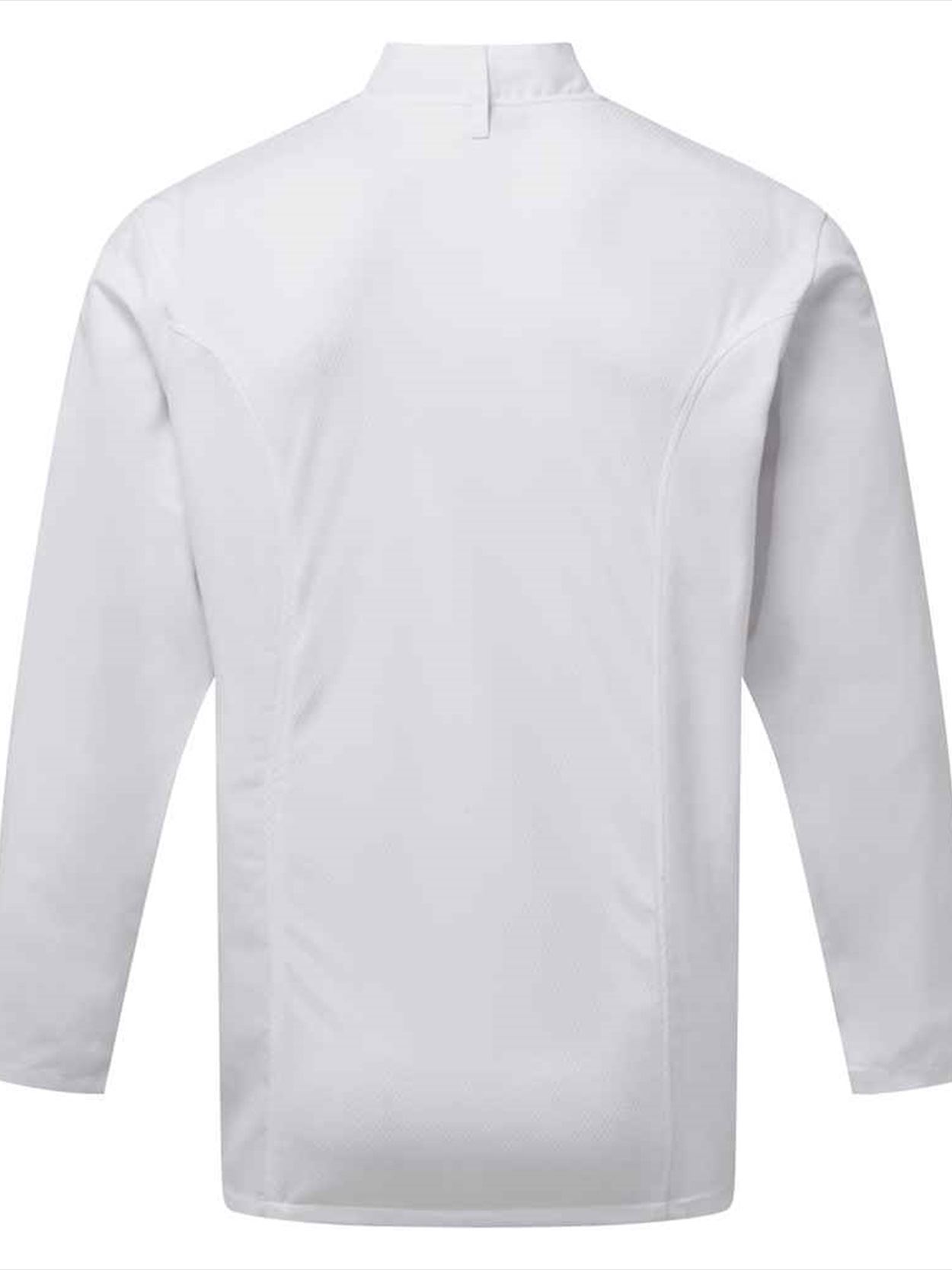 PR903 Premier Coolchecker® Long Sleeve Chef's Jacket Image 2