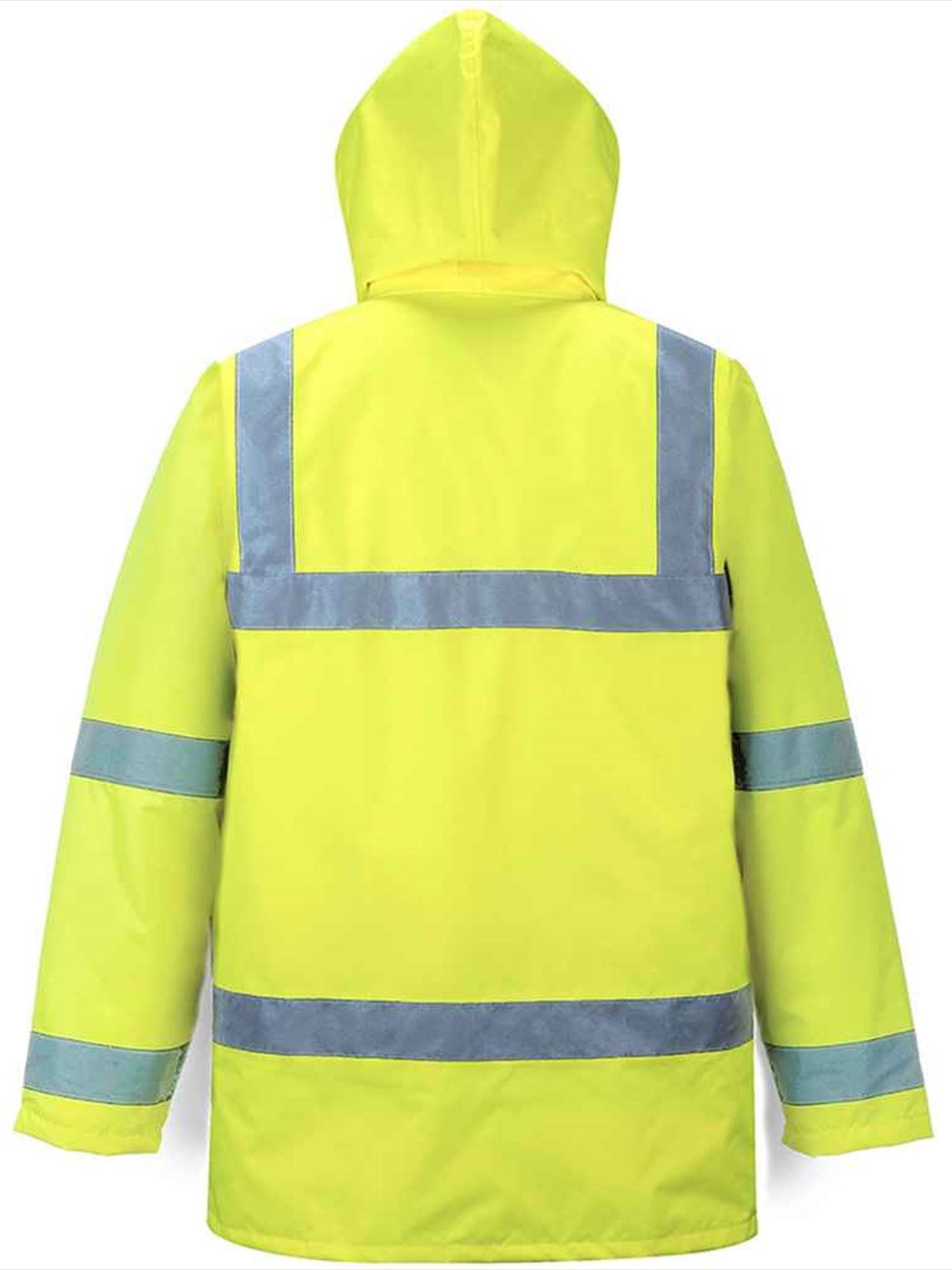 PW014 S468 Portwest Hi-Vis 4-in-1 Traffic Jacket Image 2