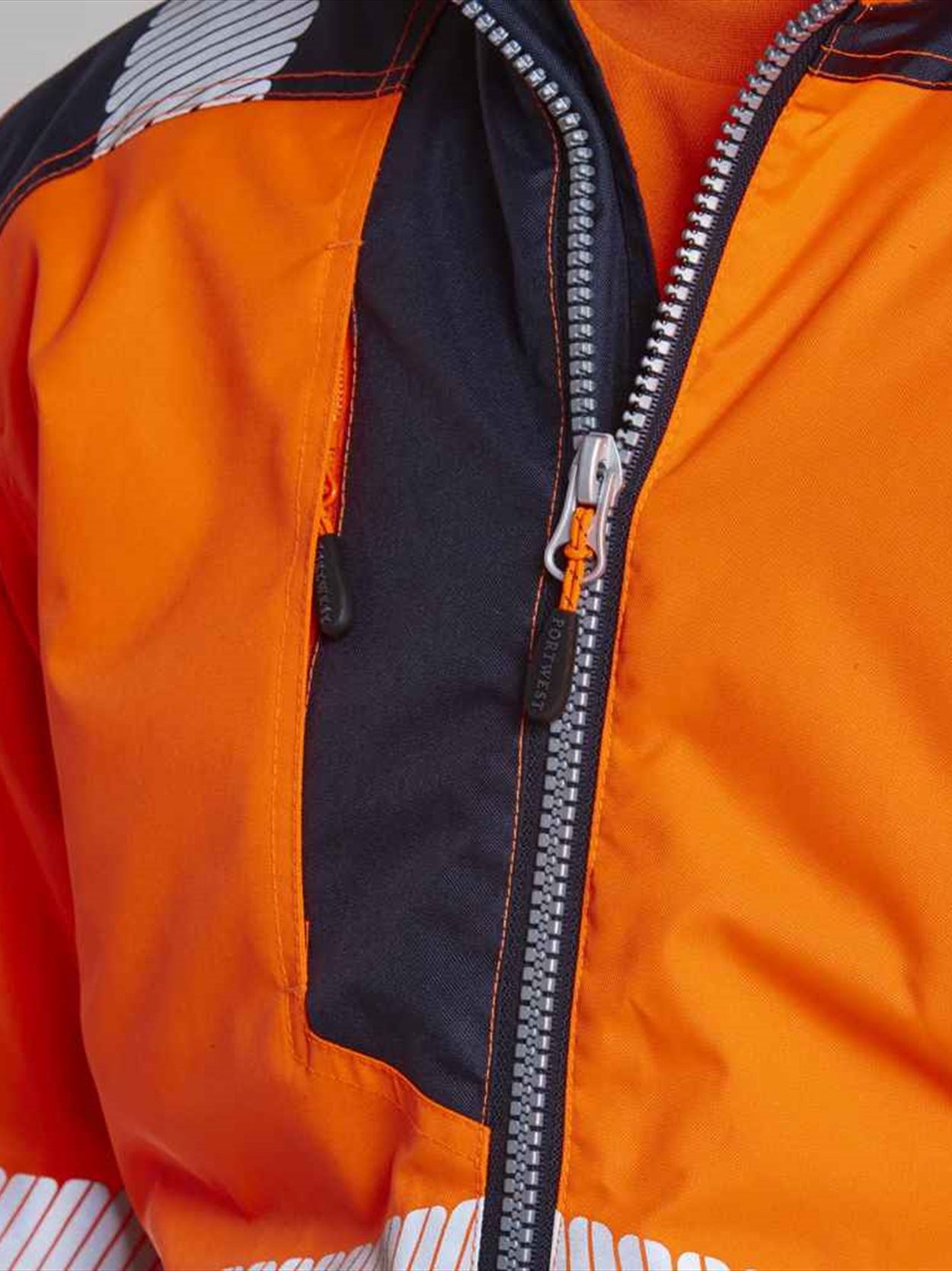 PW1011 T402 Portwest PW3 Hi-Vis Soft Shell Jacket Image 1