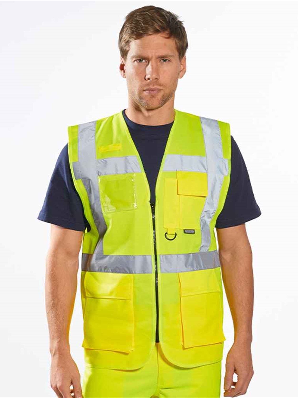PW303 S476 Portwest Hi-Vis Executive Vest Image 1