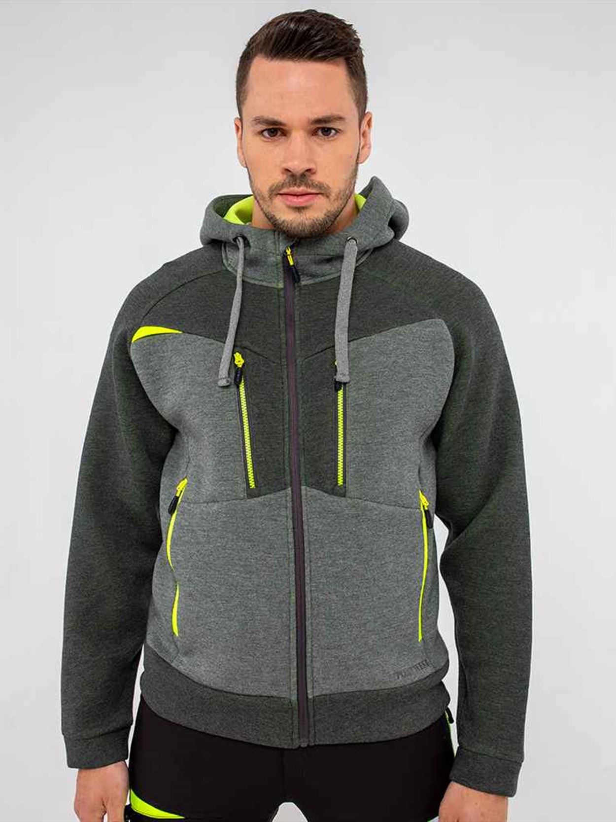 PW4472 DX472 Portwest DX4™ Zipped Hoodie Image 1