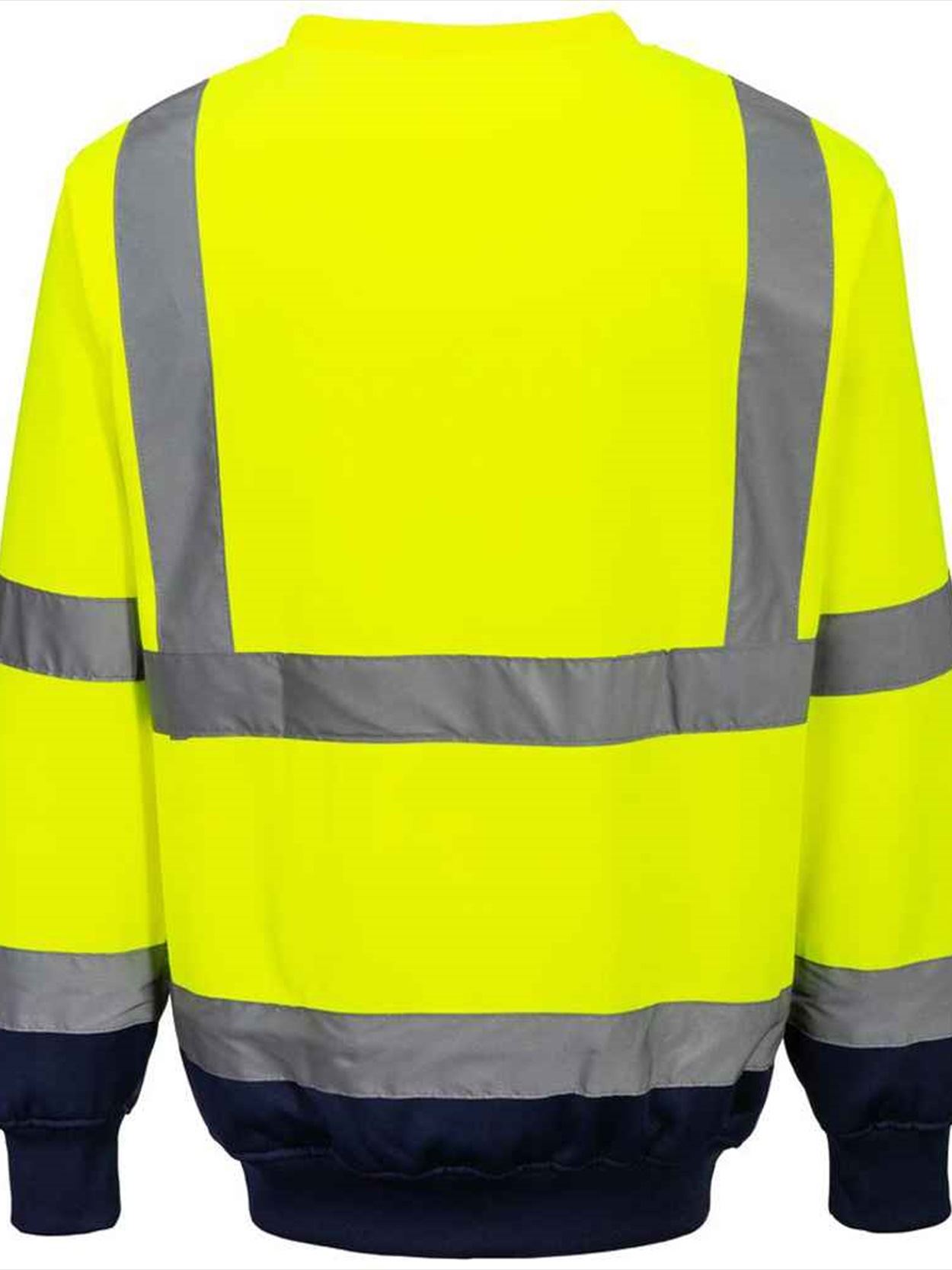 PW668 B306 Portwest Hi-Vis Two Tone Sweatshirt Image 2