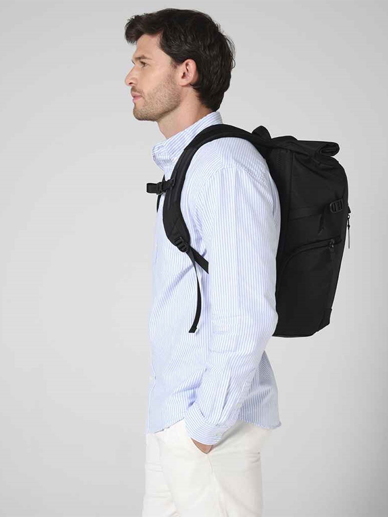 QD543 Quadra Zurich Roll-Top Backpack Image 1