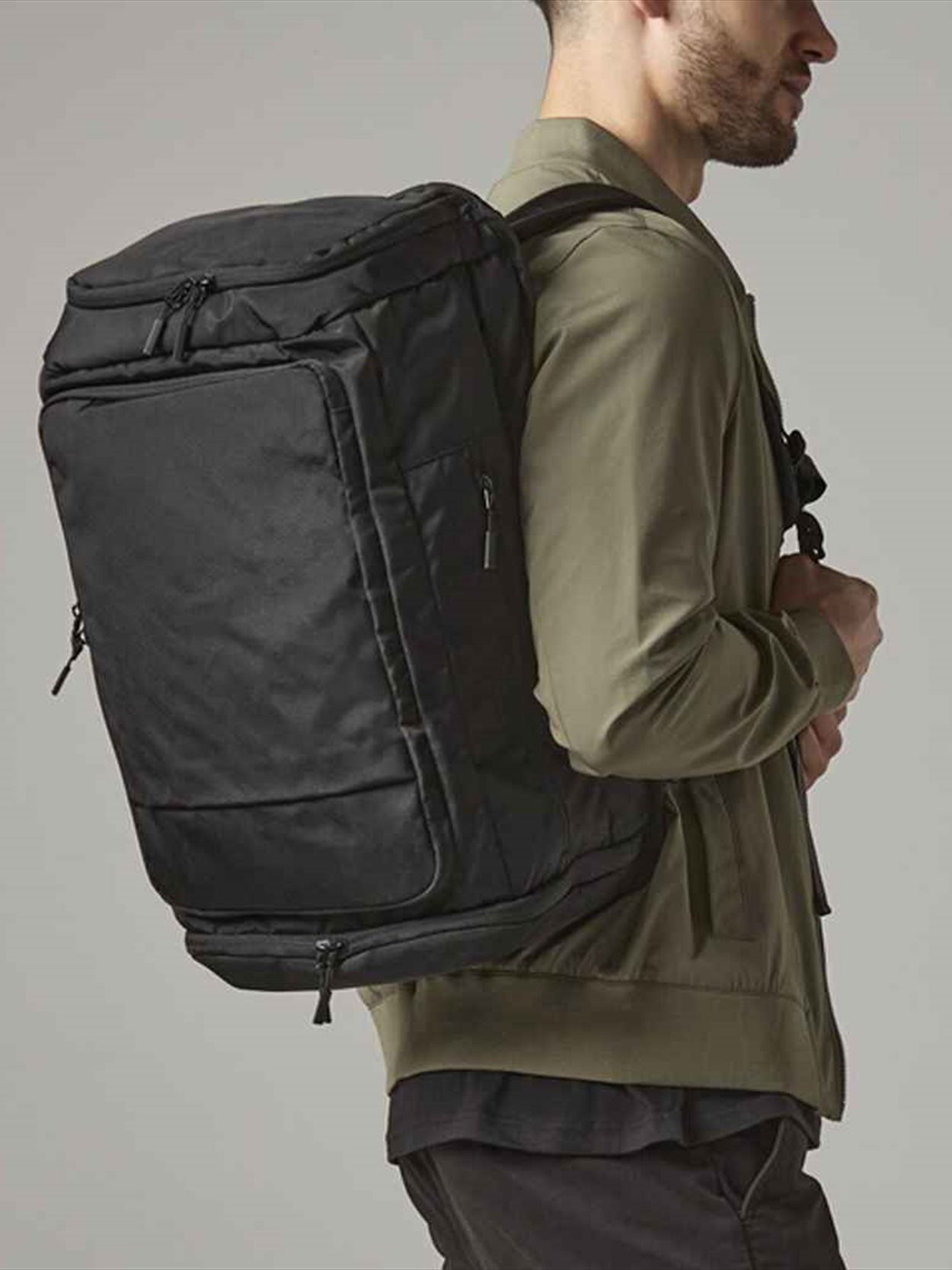 QD568 Quadra Pitch Black 72 Hour Weekender Image 1