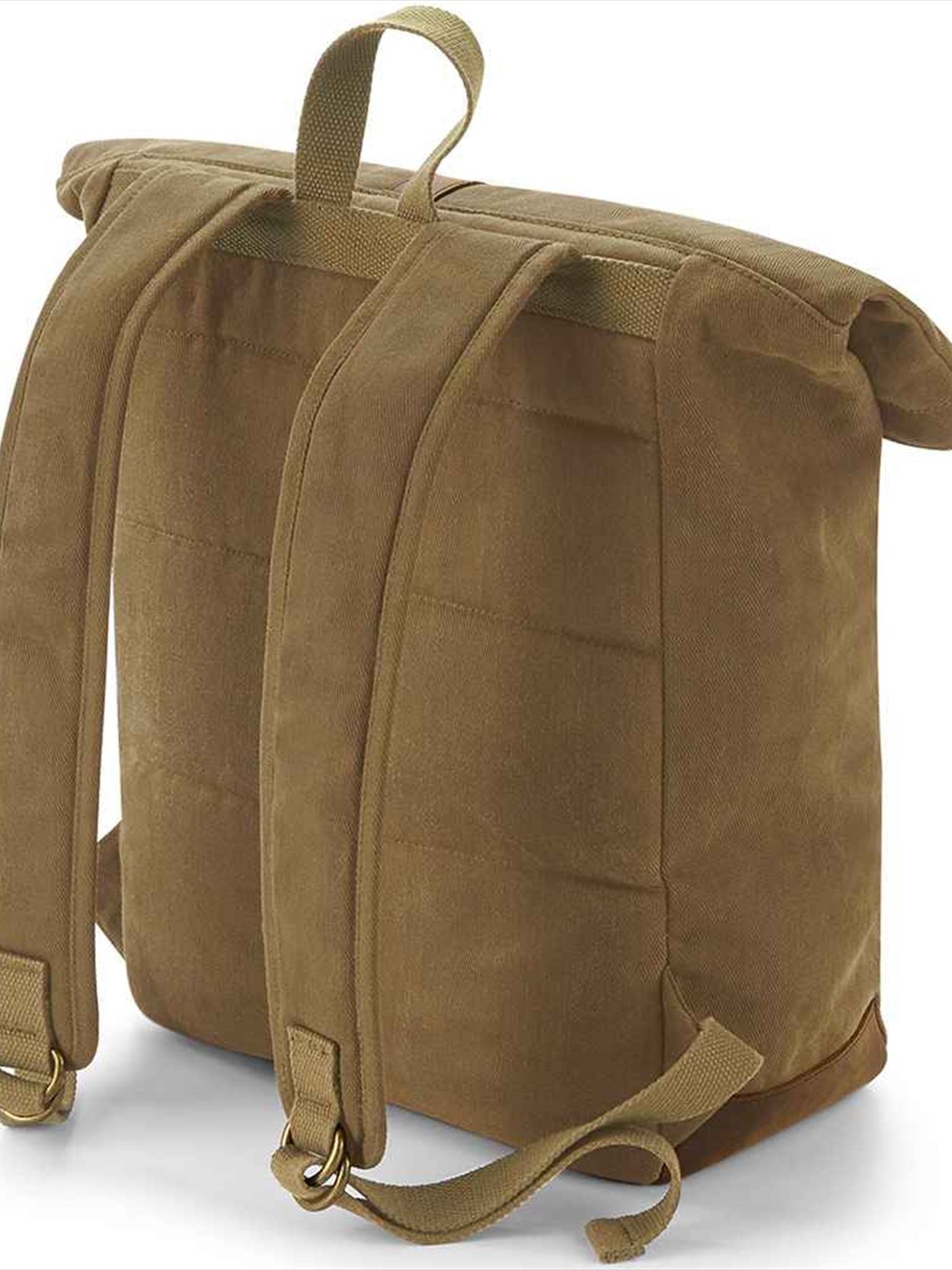 QD655 Quadra Heritage Waxed Canvas Backpack Image 3