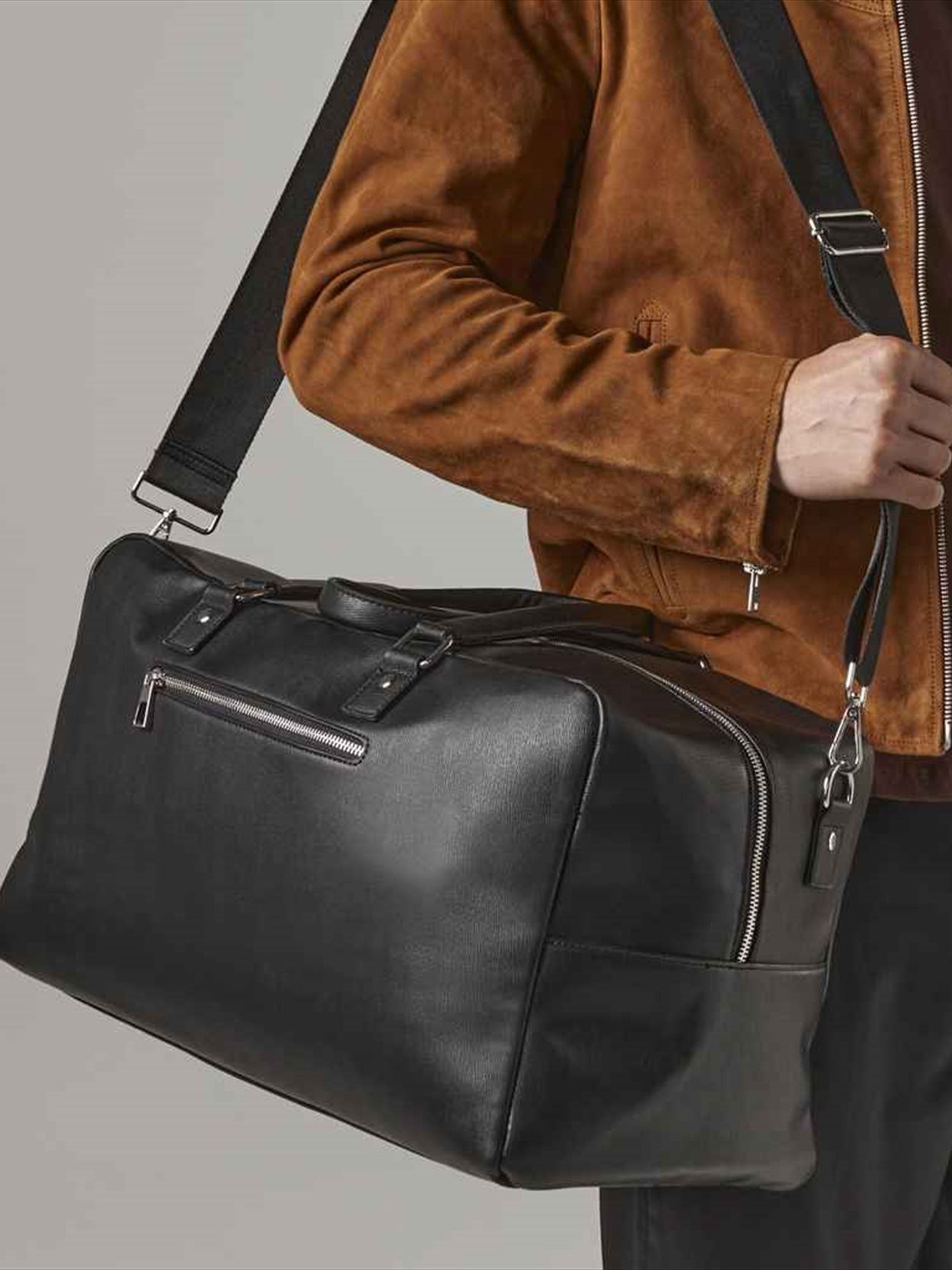 QD778 Quadra Tailored Luxe Weekender Image 1