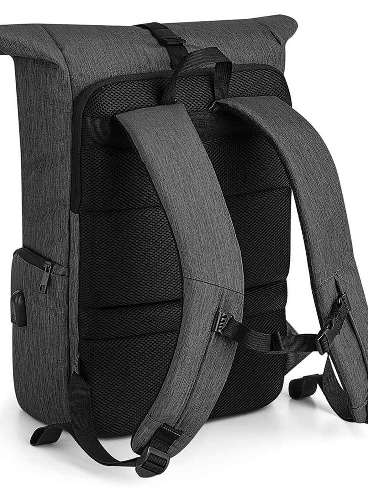 QD995 Quadra Q-Tech Charge Roll-Top Backpack Image 2