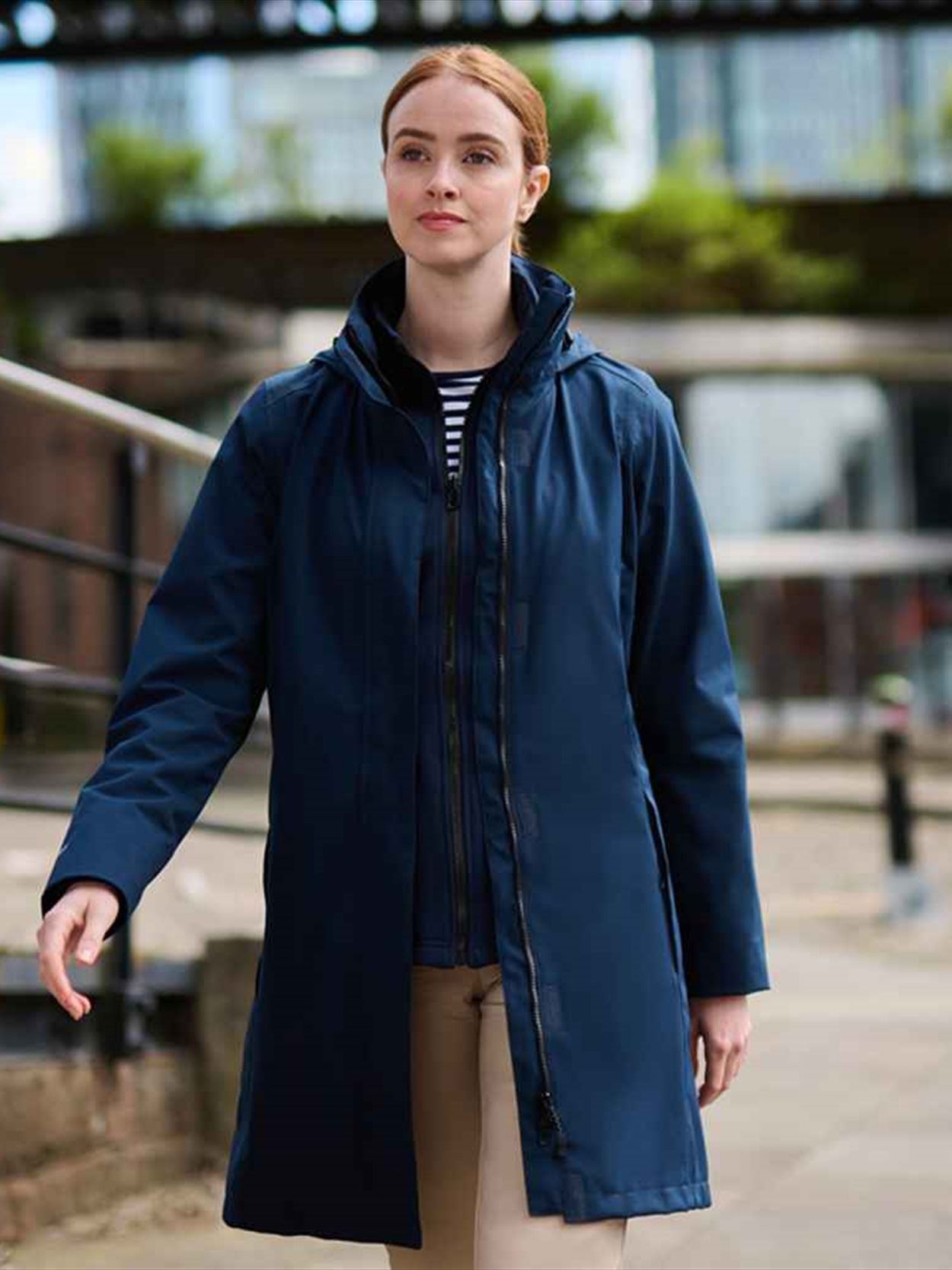 RG169 TRA159 Regatta Ladies Longline Kingsley 3-in-1 Jacket Image 2