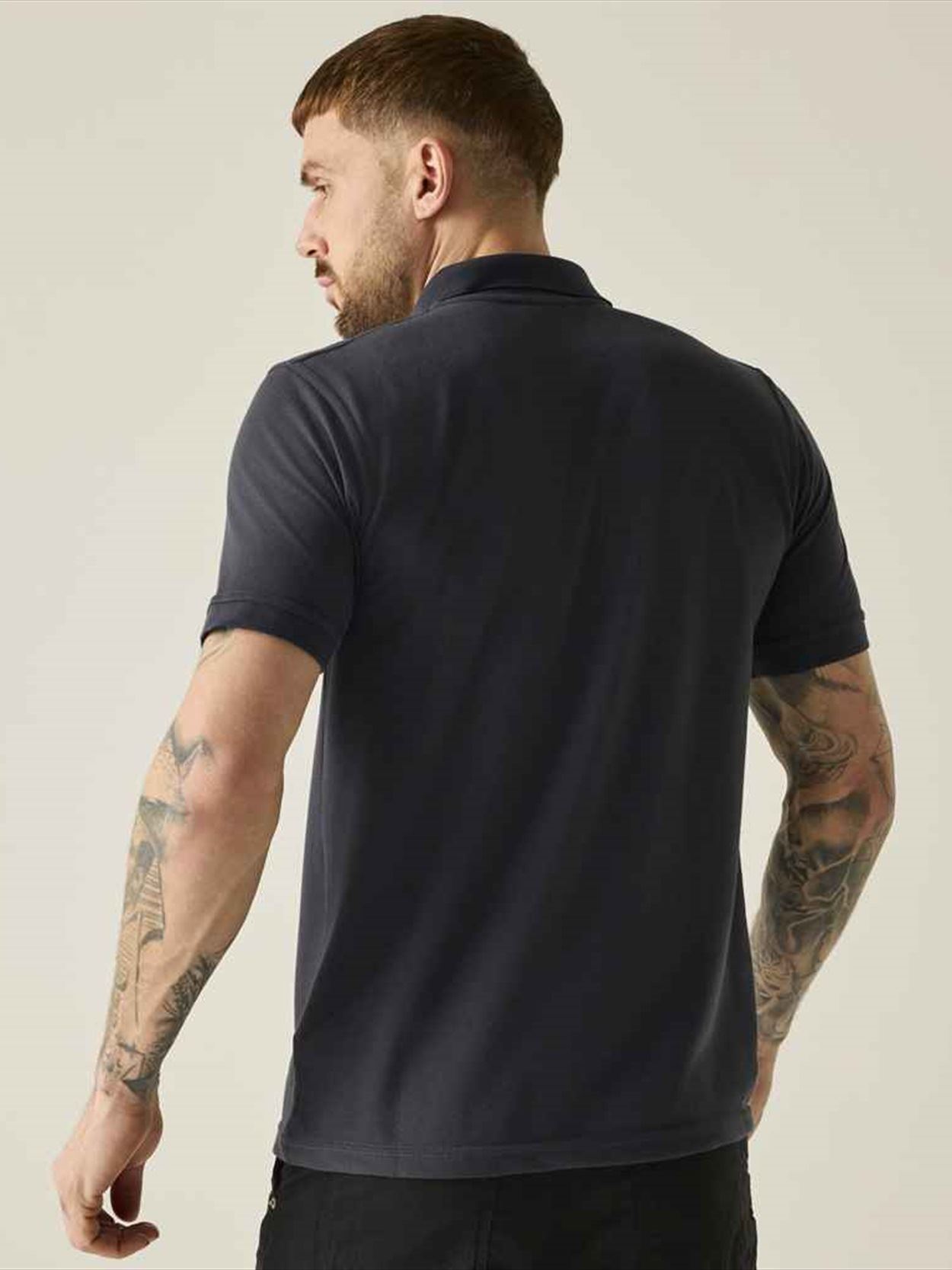 RG320 TRS143 Regatta Classic Piqué Polo Shirt Image 2