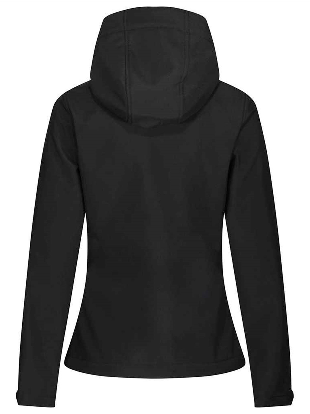 RG636 TRA702 Regatta Ladies Venturer Three Layer Hooded Soft Shell Jacket Image 3