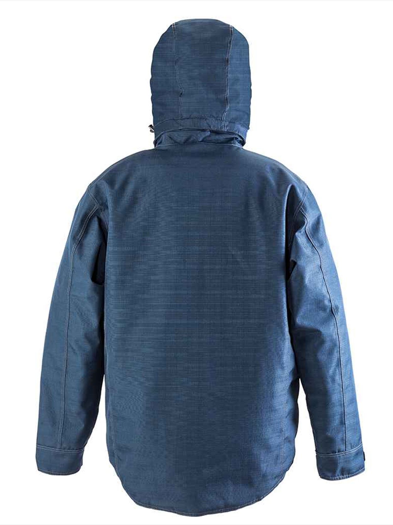 RS326 R326X Result Work-Guard Denim Texture Rugged Jacket Image 3