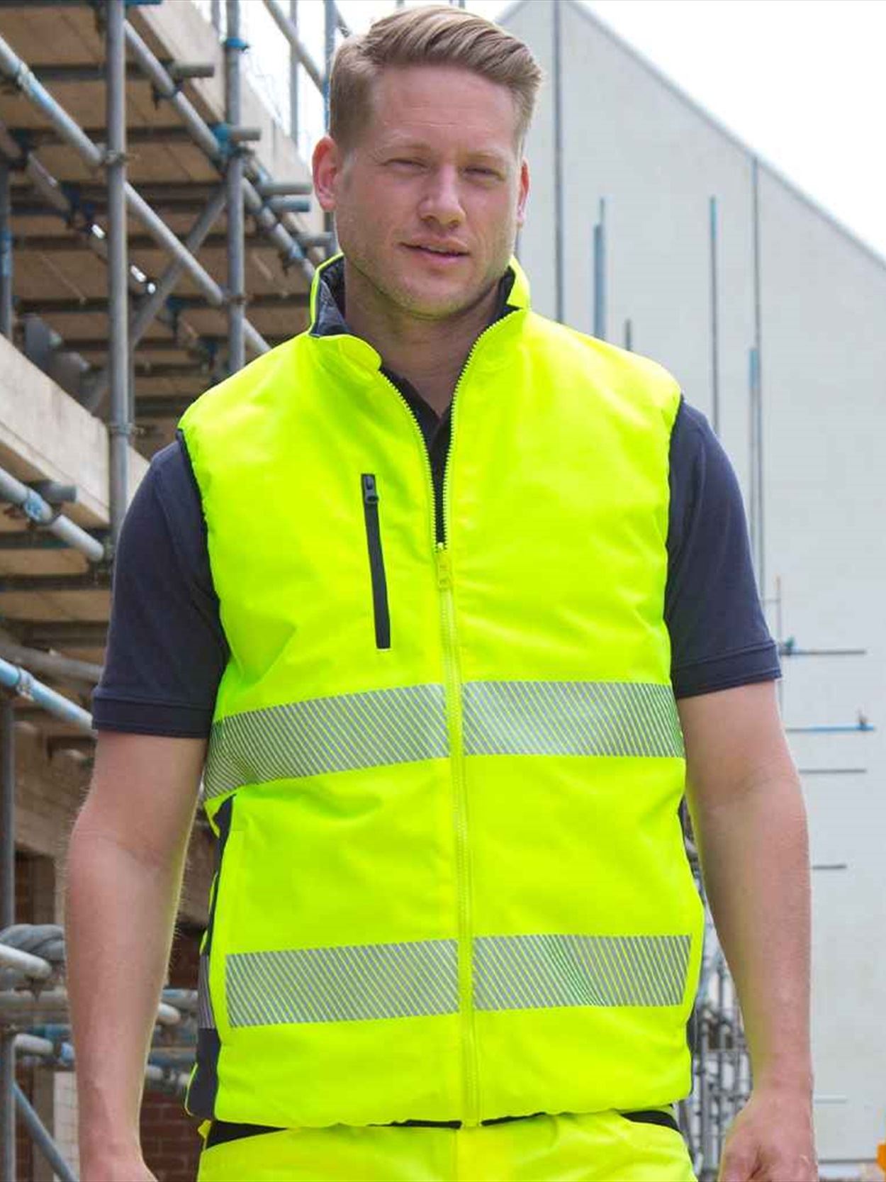 RS332 R332X Result Safe-Guard Reversible Soft Padded Gilet Image 2