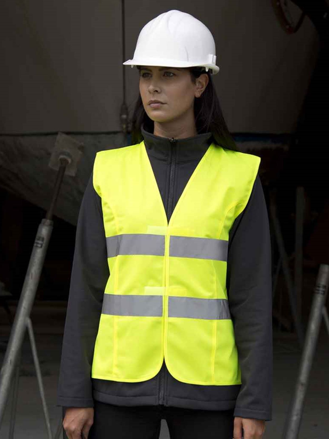 RS334F R334F Result Core Ladies Hi-Vis Vest Image 2