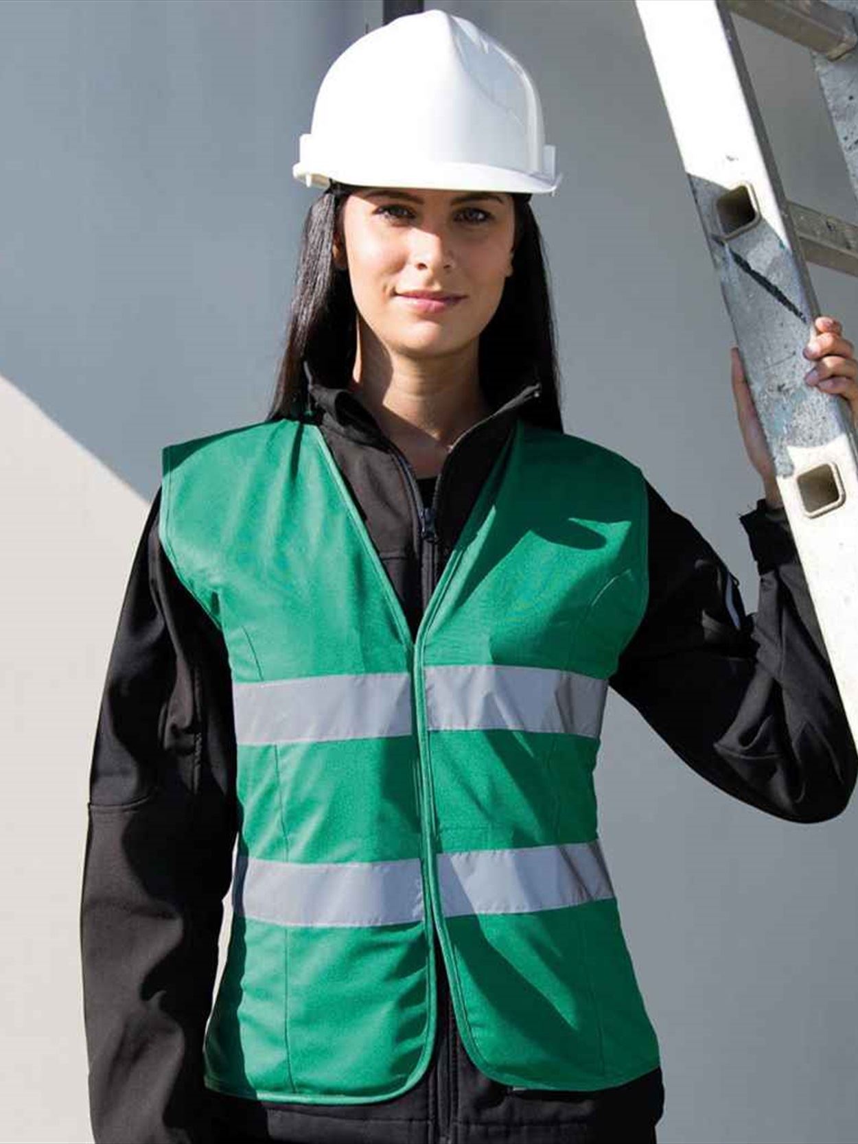 RS334F R334F Result Core Ladies Hi-Vis Vest Image 1