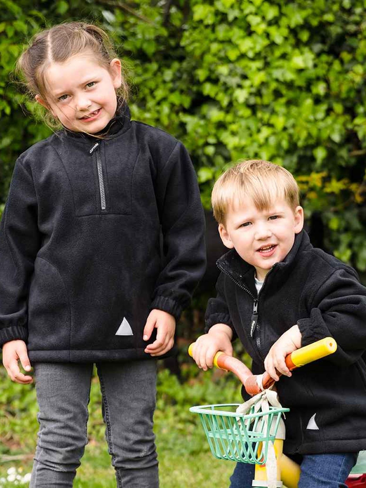 RS33B R33J/Y Result Kids/Youths Zip Neck Polartherm™ Fleece Image 1