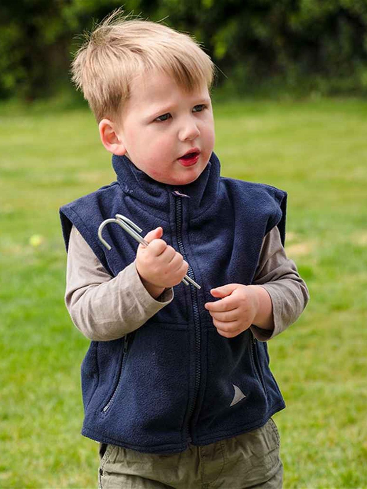 RS37B R37J/Y Result Kids/Youths Polartherm™ Fleece Bodywarmer Image 1
