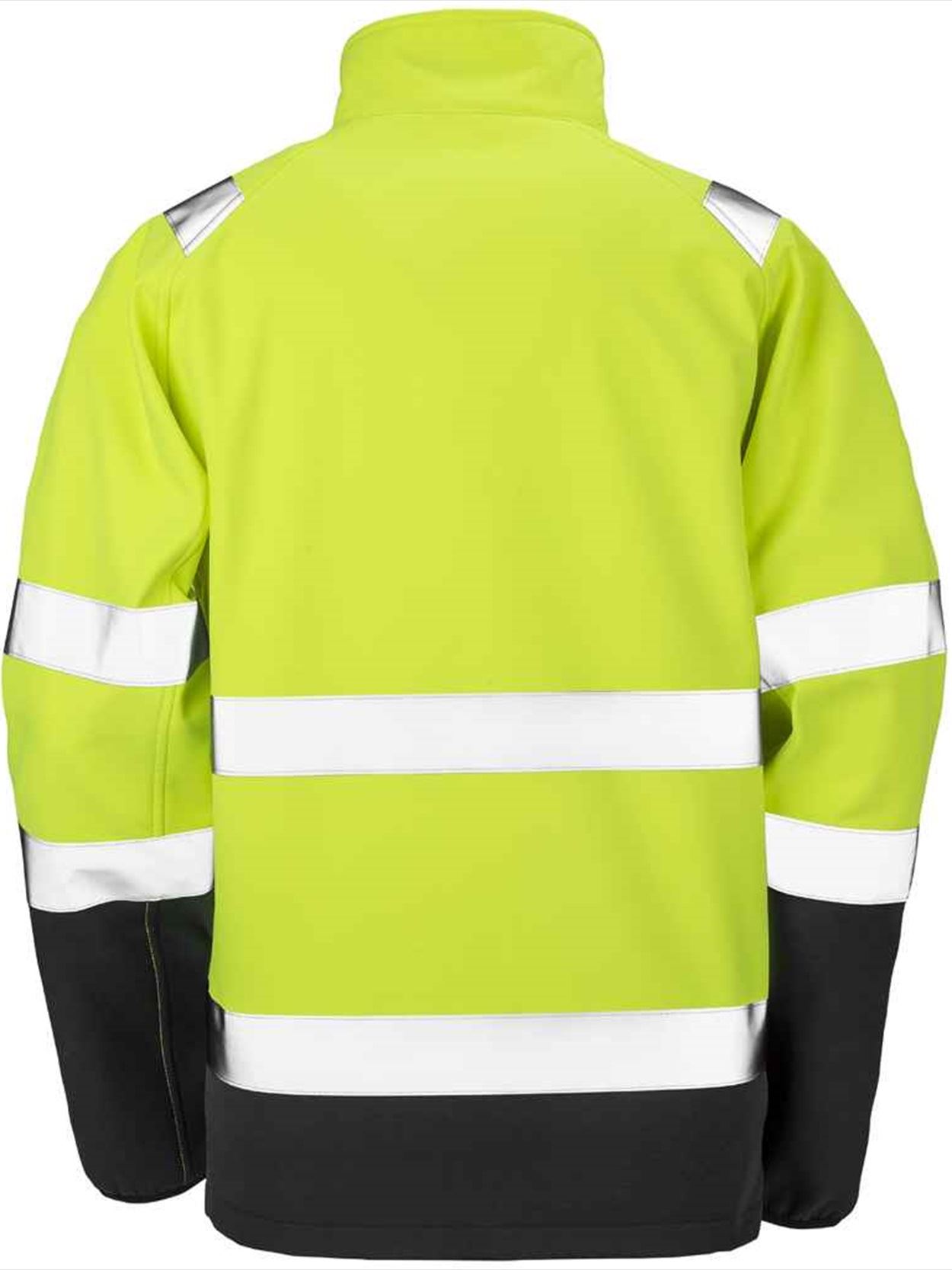 RS450 R450X Result Safe-Guard Printable Safety Soft Shell Jacket Image 3