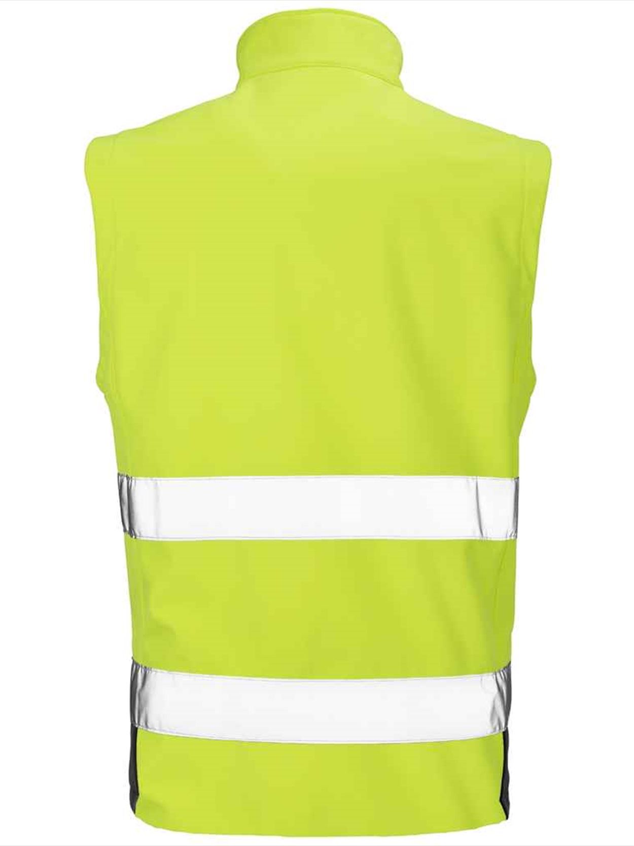 RS451 R451X Result Safe-Guard Printable Safety Soft Shell Gilet Image 3