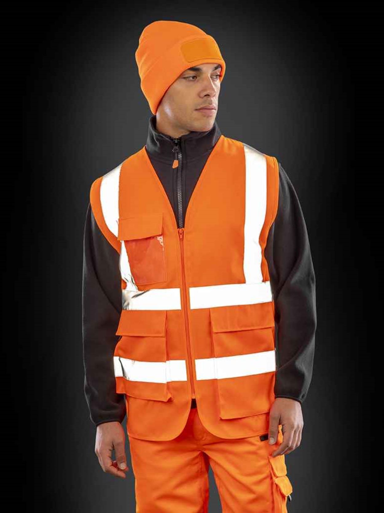 RS477 R477X Result Safe-Guard Heavy Duty Poly/Cotton Security Vest Image 2