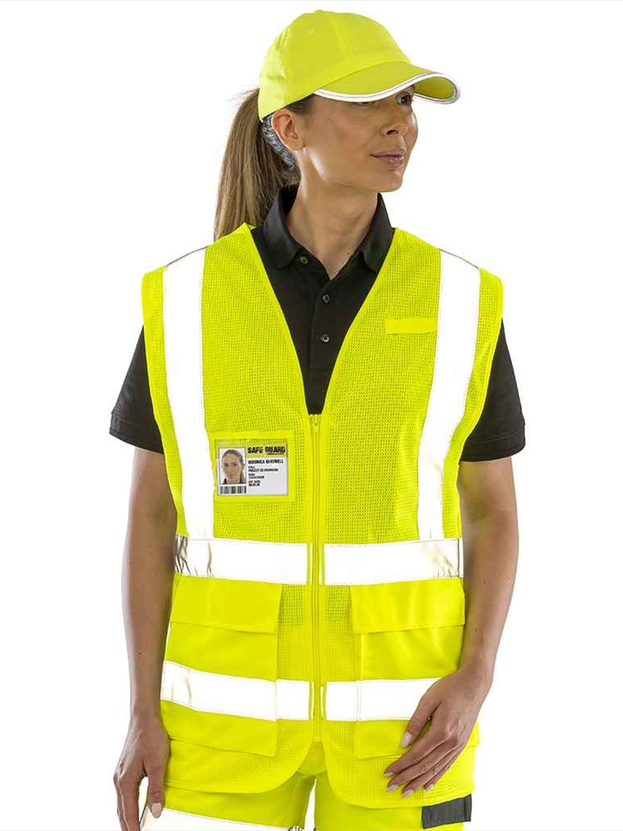 RS479 R479X Result Safe-Guard Executive Cool Mesh Safety Vest Image 2