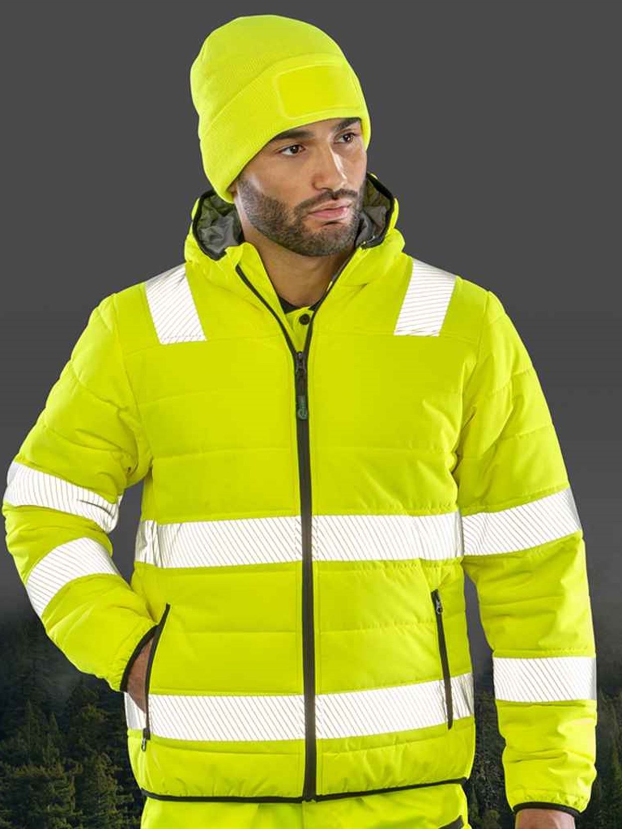 RS500 R500X Result Recycled Ripstop Padded Safety Jacket Image 3