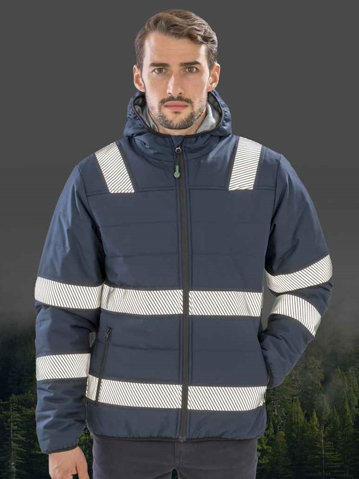RS500 R500X Result Recycled Ripstop Padded Safety Jacket Image 1