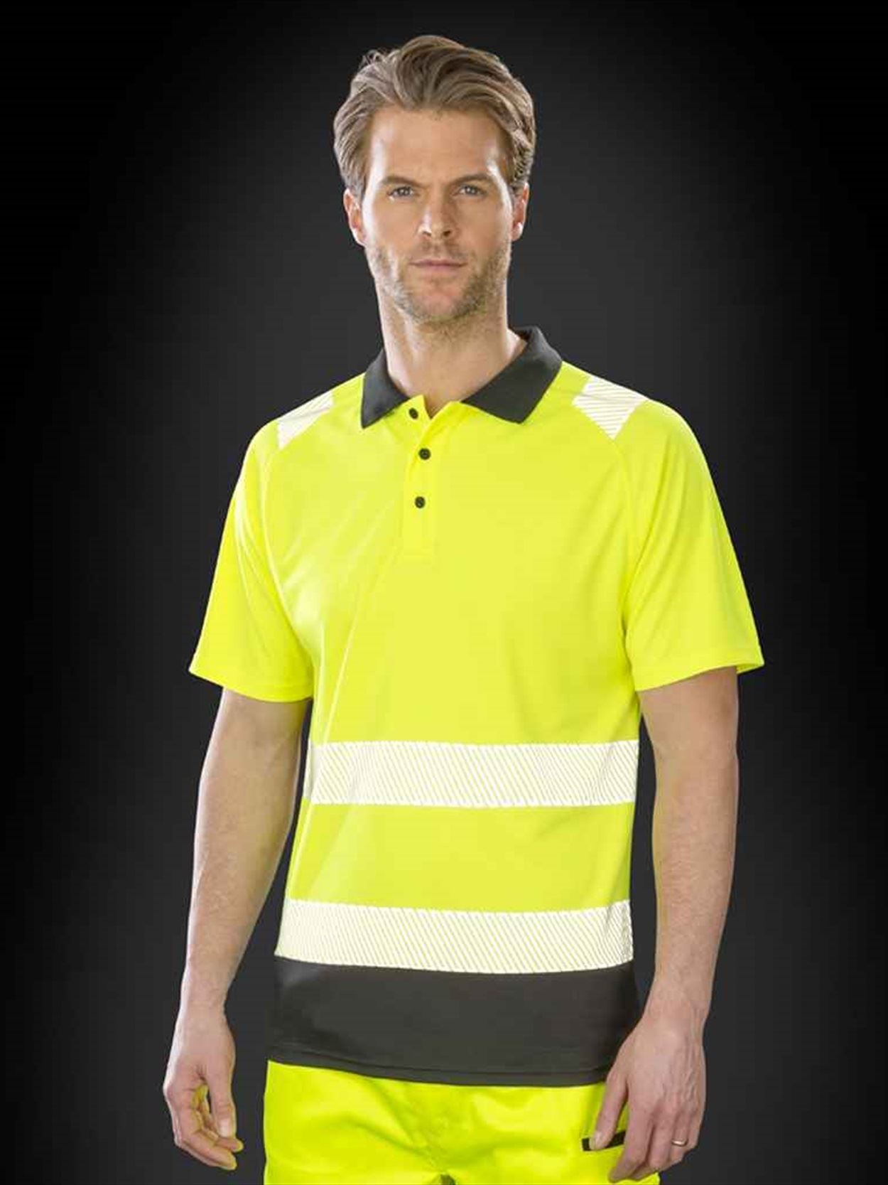 RS501 R501X Result Recycled Safety Polo Shirt Image 2
