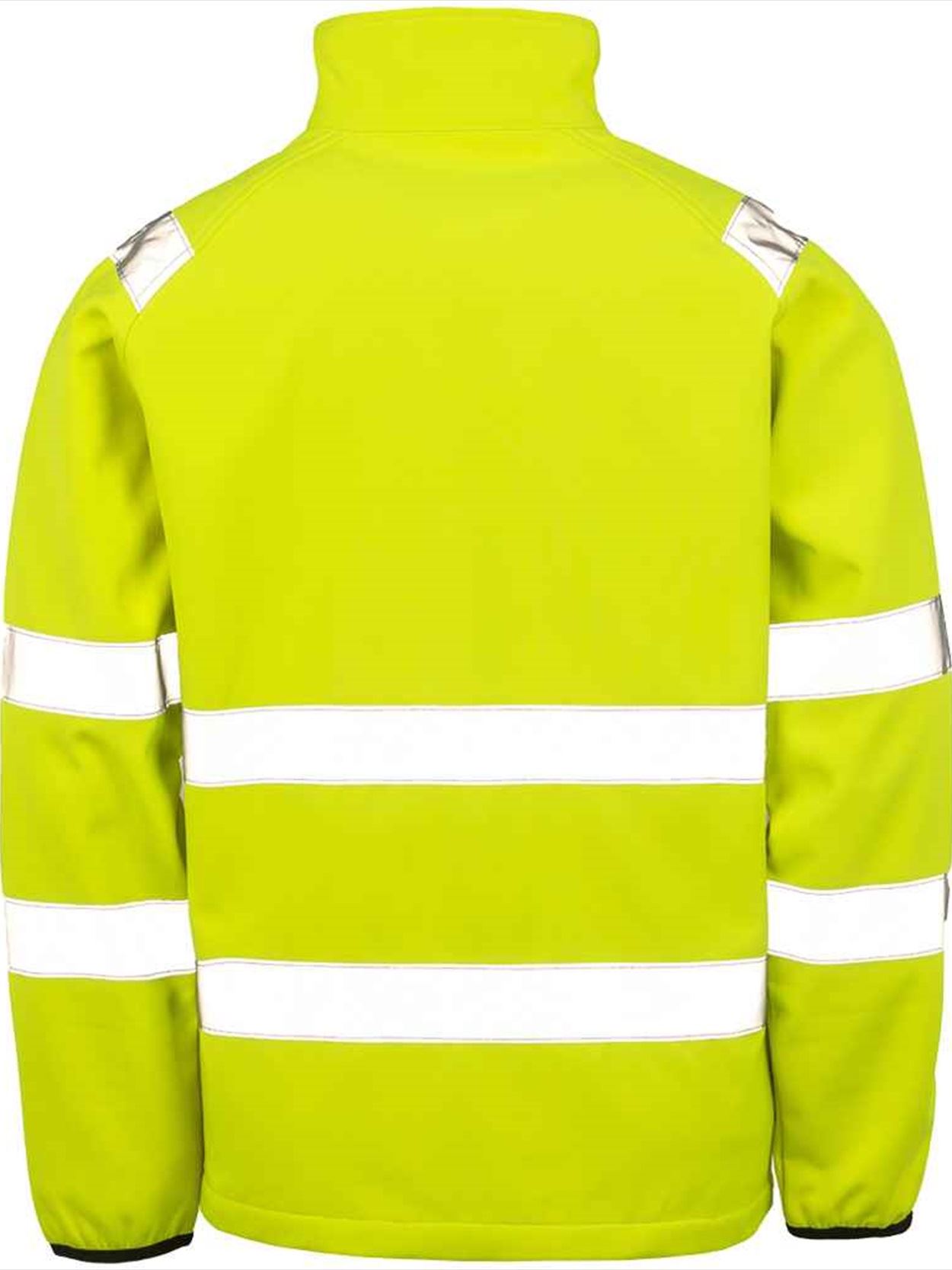 RS505 R505X Result Recycled Printable Safety Soft Shell Jacket Image 2