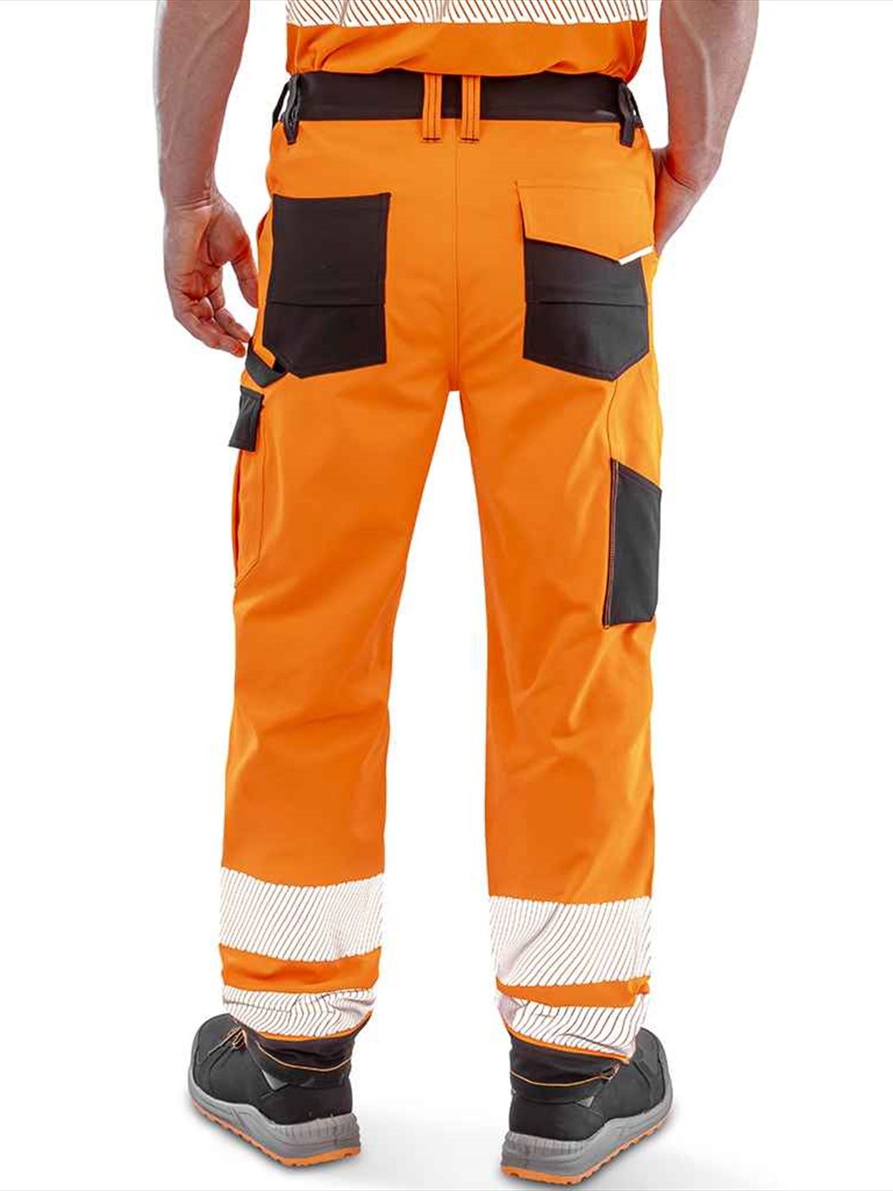 RS517 R517X Result Recycled Dynamic Stretch Safety Trousers Image 1