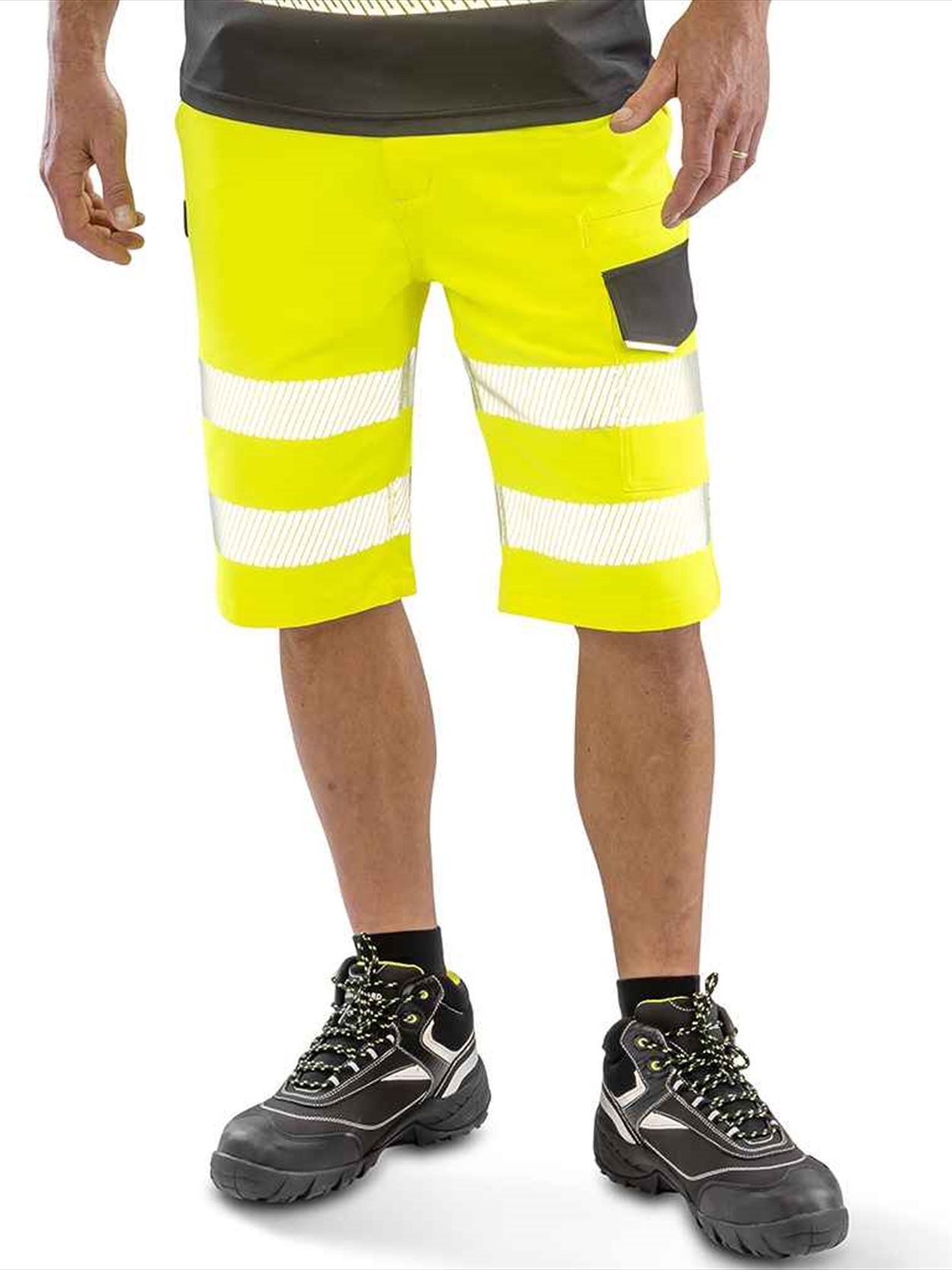 RS519 R519X Result Recycled Dynamic Stretch Safety Shorts Image 2