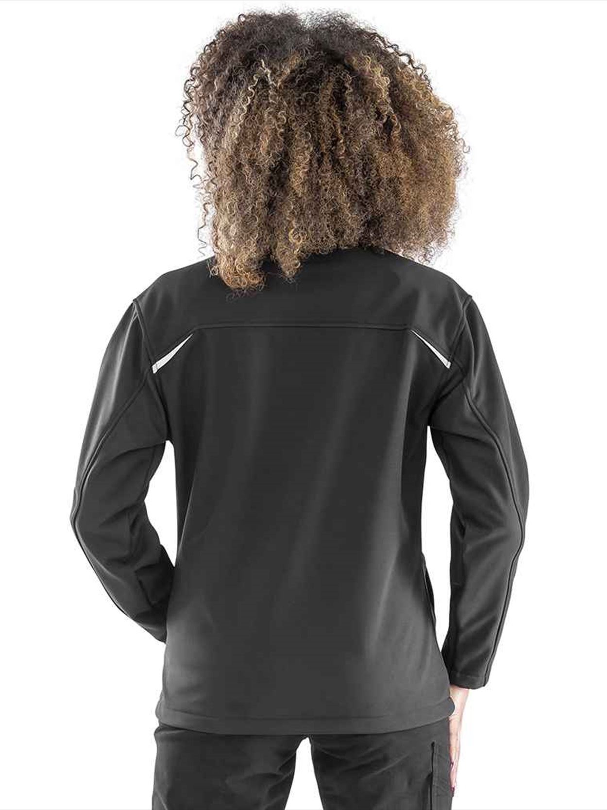 RS900F R900F Result Recycled Ladies Three Layer Printable Soft Shell Jacket Image 1