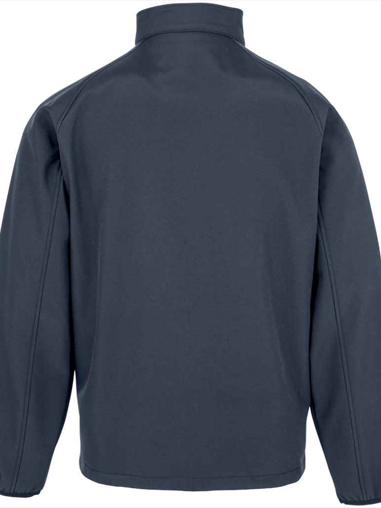RS901B R901Y Result Recycled Kids Two Layer Printable Soft Shell Jacket Image 4