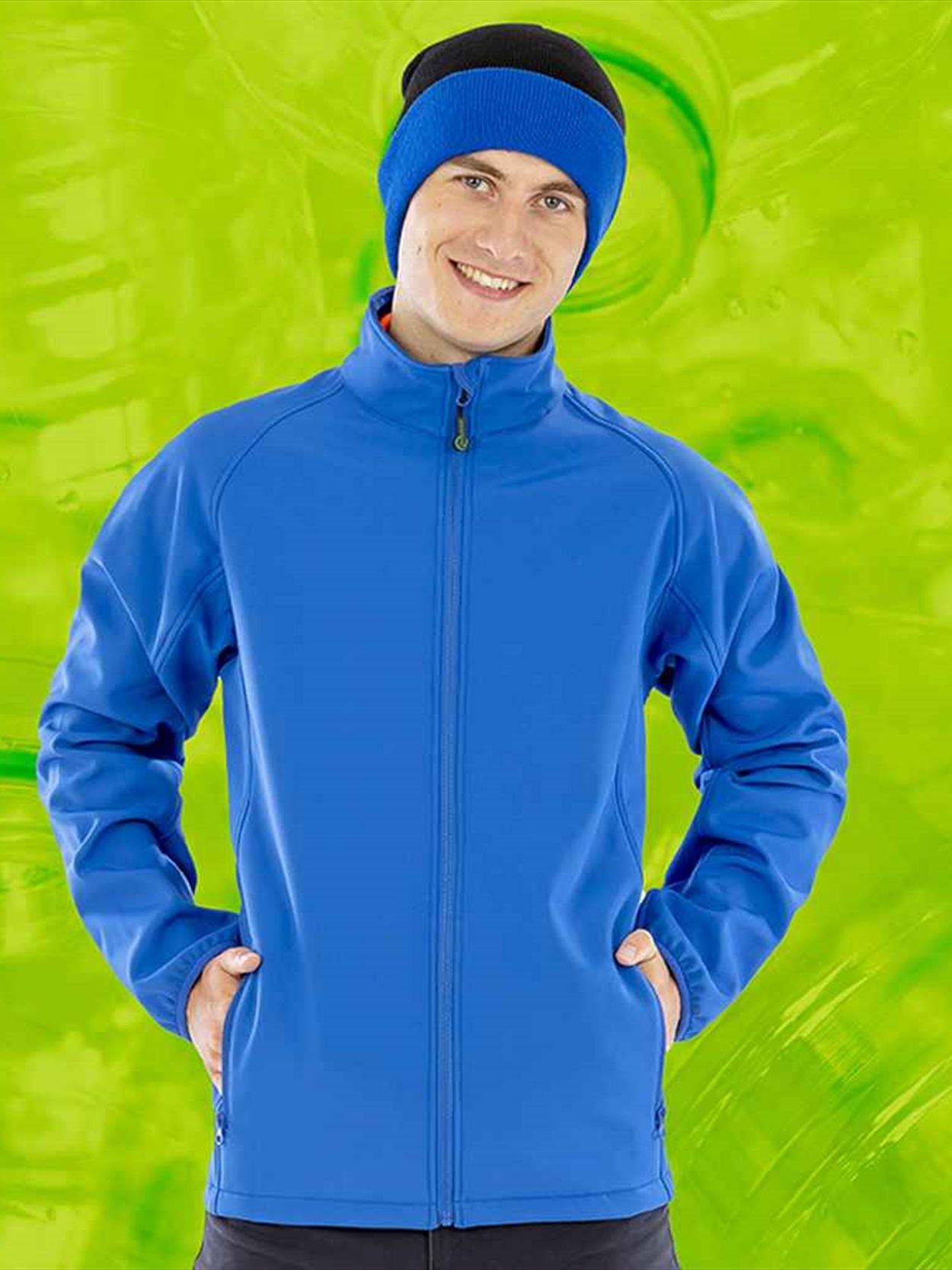 RS901M R901M Result Recycled Printable Soft Shell Jacket Image 2