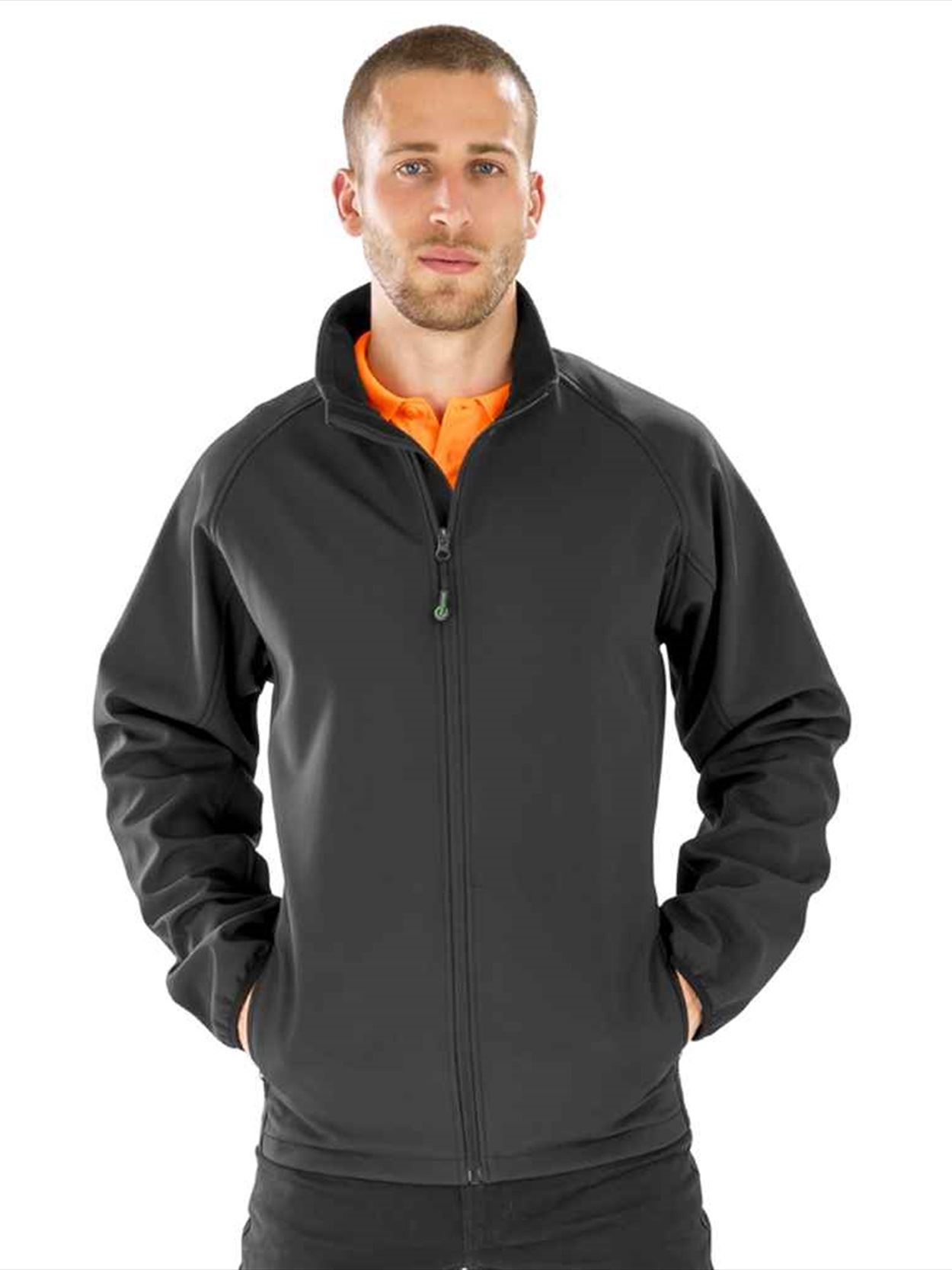 RS901M R901M Result Recycled Printable Soft Shell Jacket Image 1