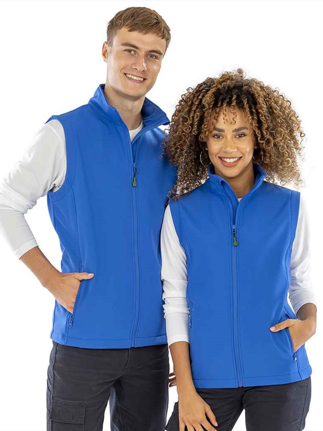 RS902M R902M Result Recycled Printable Soft Shell Bodywarmer Image 2