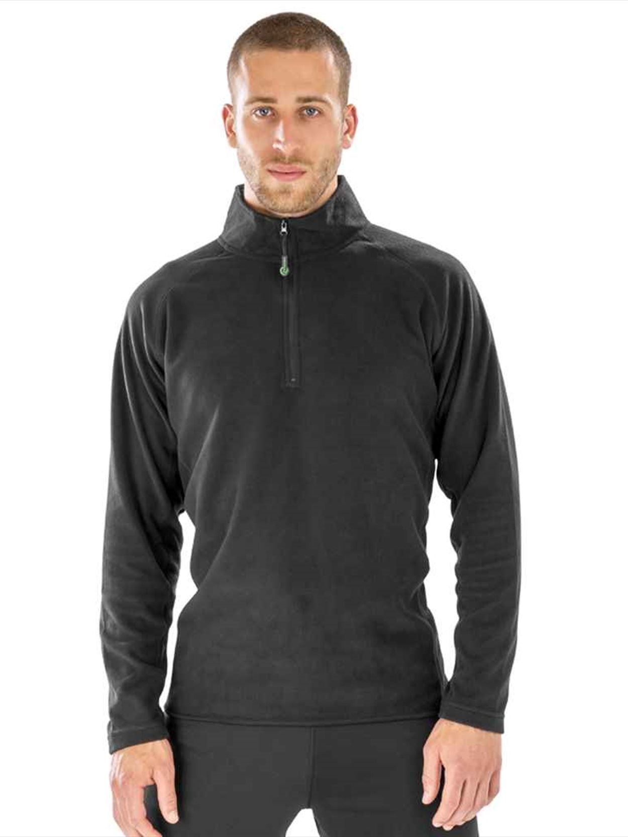RS905 R905X Result Recycled Zip Neck Micro Fleece Image 1