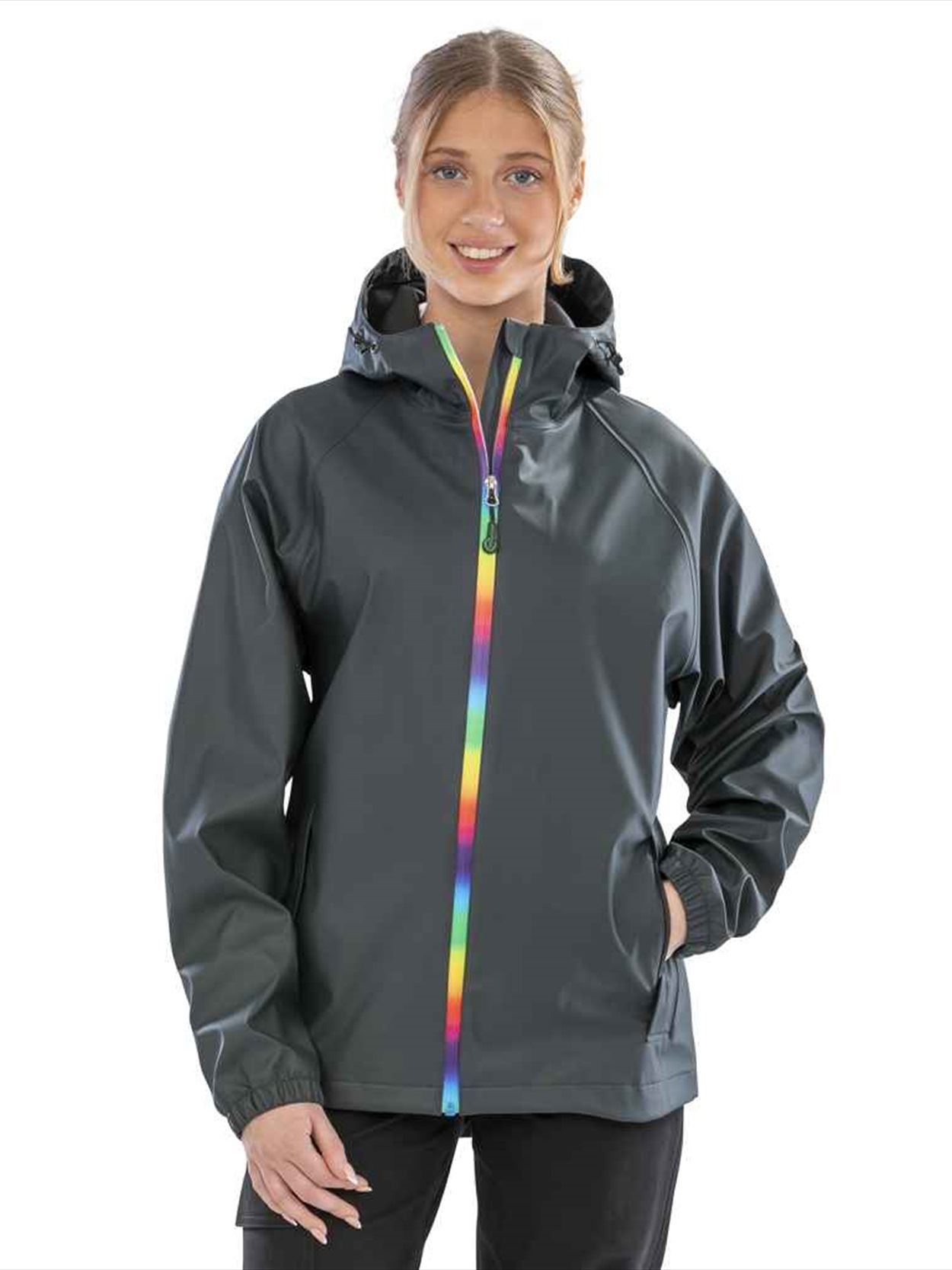 RS908 R908X Result Recycled Prism PU Waterproof Jacket Image 1