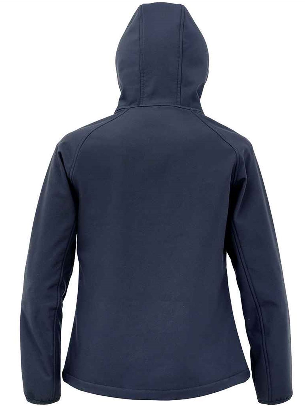 RS911F R911F Result Recycled Ladies Three Layer Printable Hooded Soft Shell Jacket Image 3