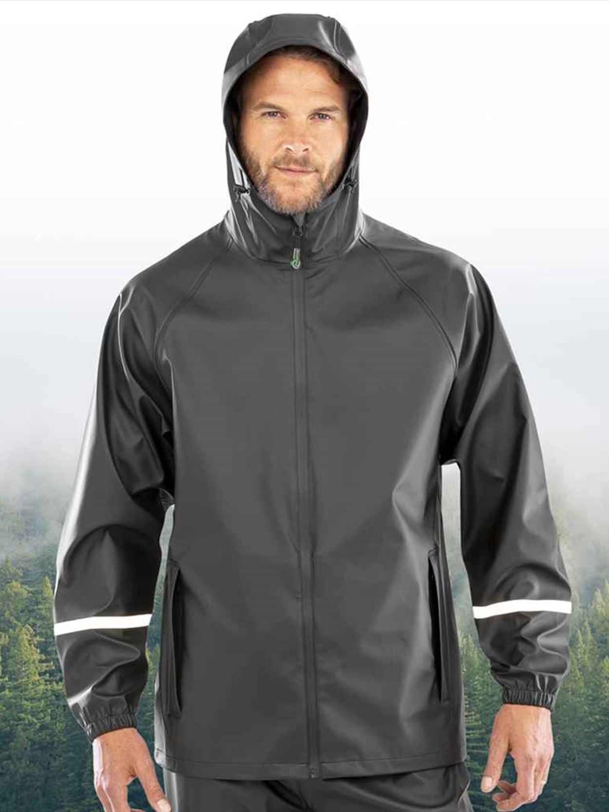 RS915 R915X Result Recycled Prism PU Waterproof Jacket Image 1