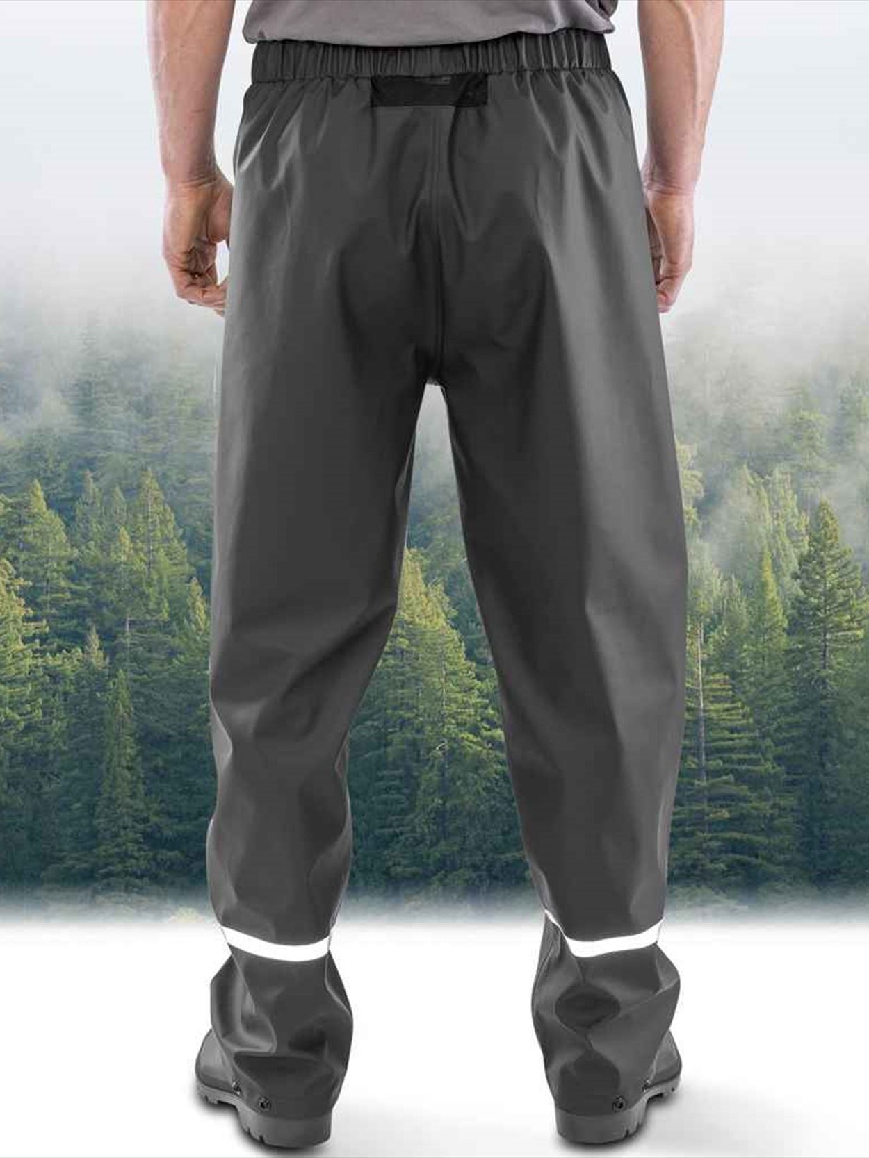 RS916 R916X Result Recycled Prism PU Waterproof Trousers Image 1