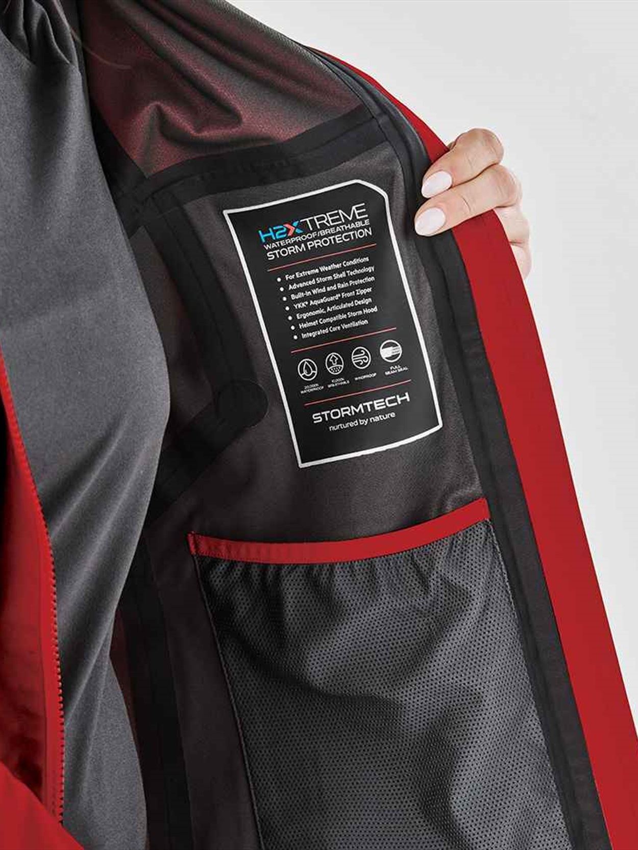 RX-2W Stormtech Ladies Vertex Stormshell Jacket Image 2
