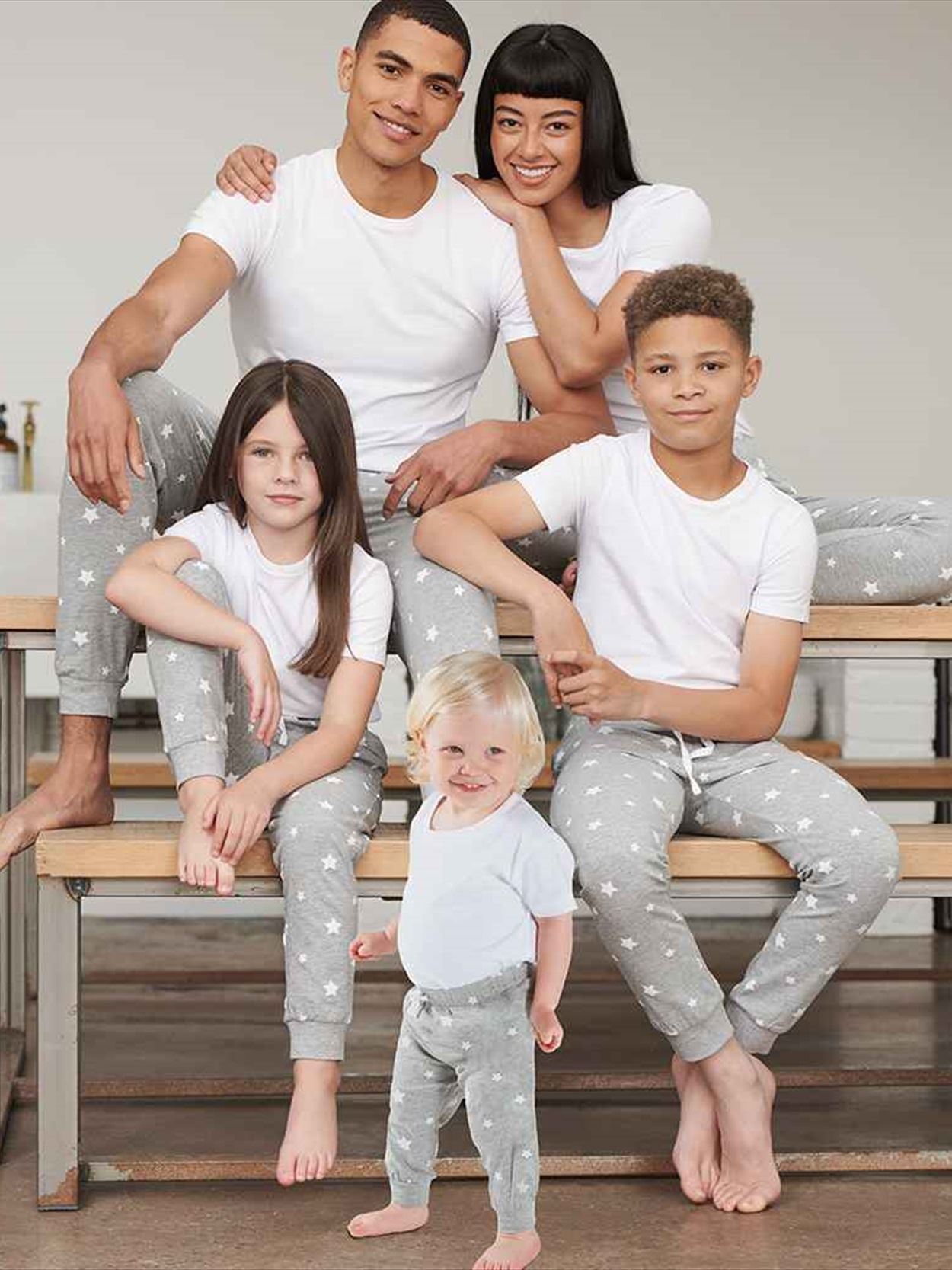 SF086 SF Clothing Unisex Cuffed Lounge Pants Image 2