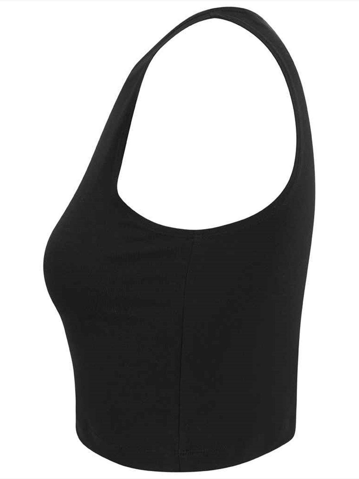 SK106 SF Clothing Ladies Cropped Top Image 3